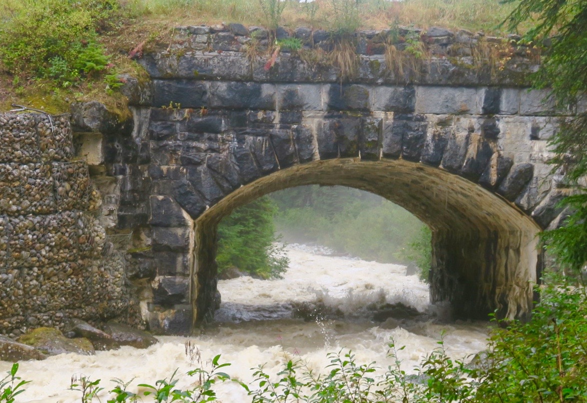 Original Rail Bridge over the Illicillewaet, Glacier National Park