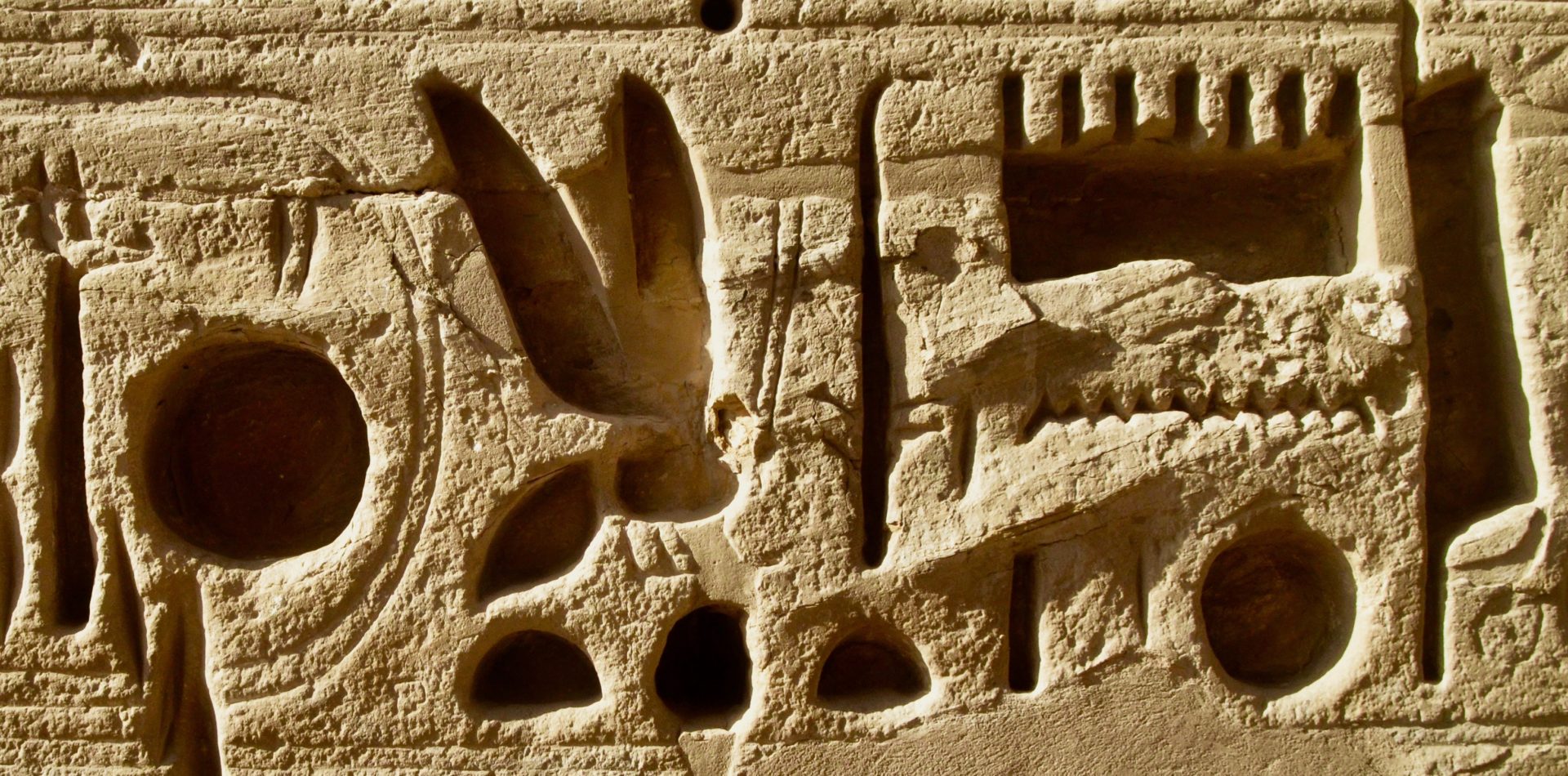 Ramses III Incised Hieroglyphics