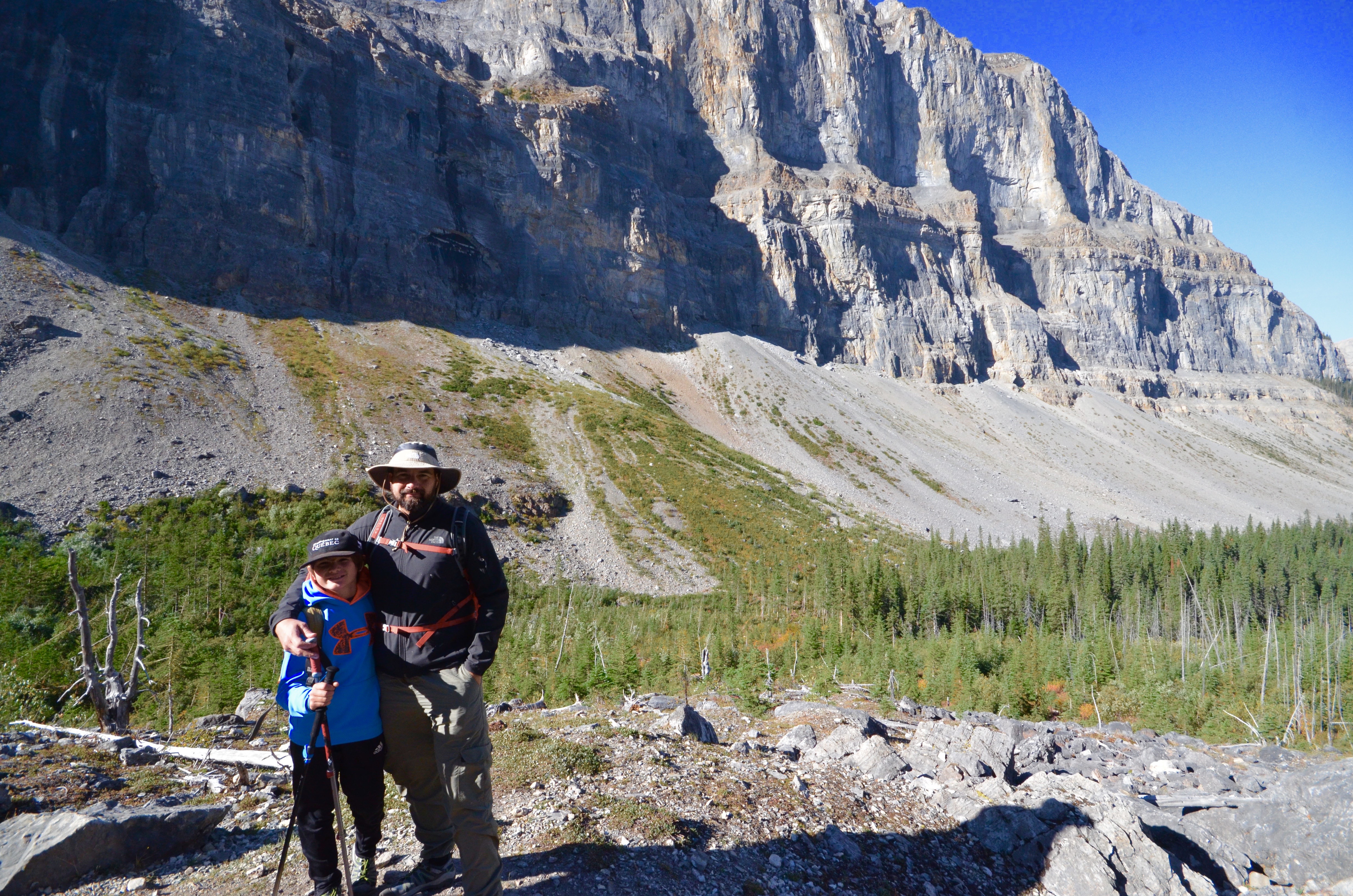 AJ, Alex and Mount Stanley