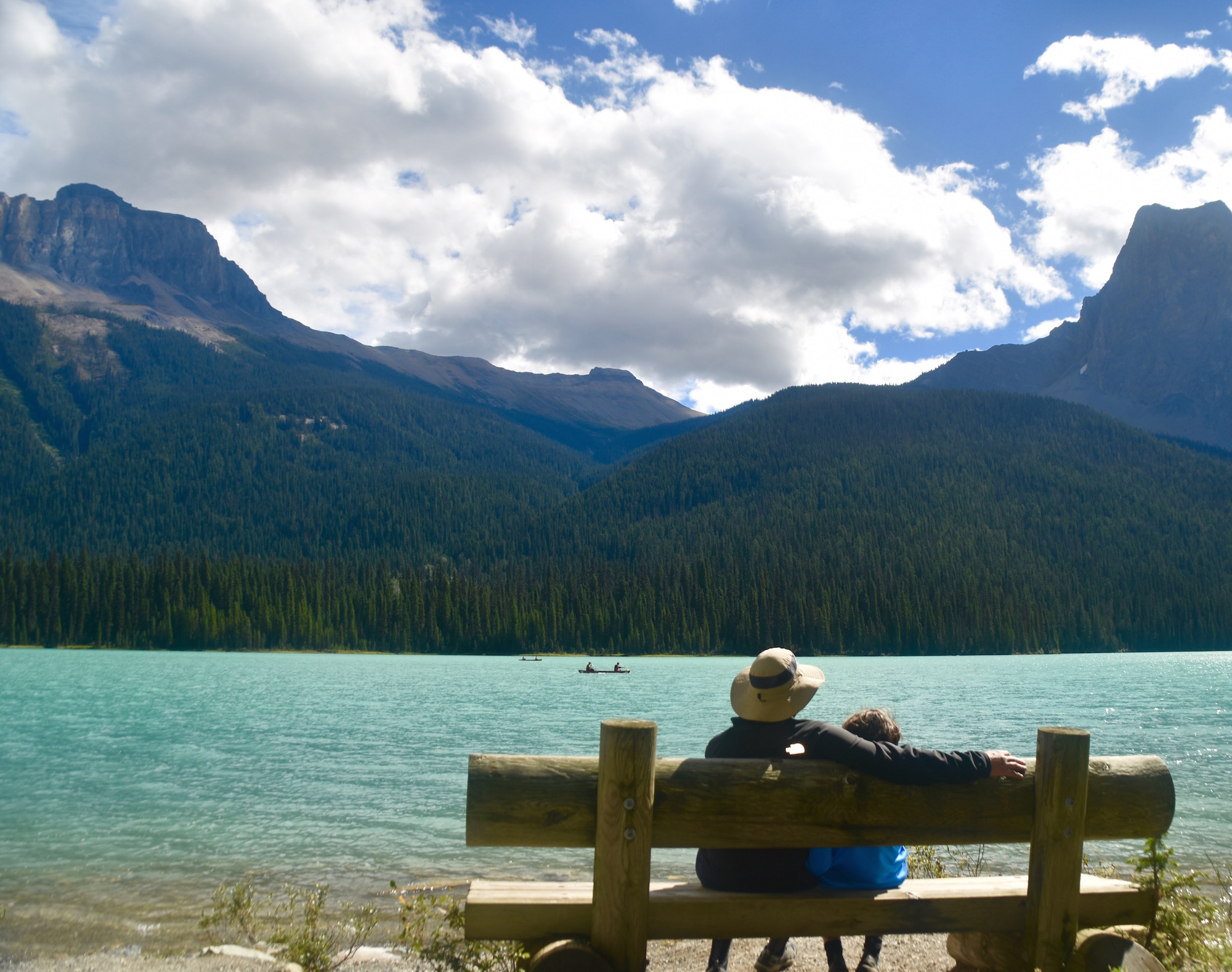 At Emerald Lake, Yoho National Park