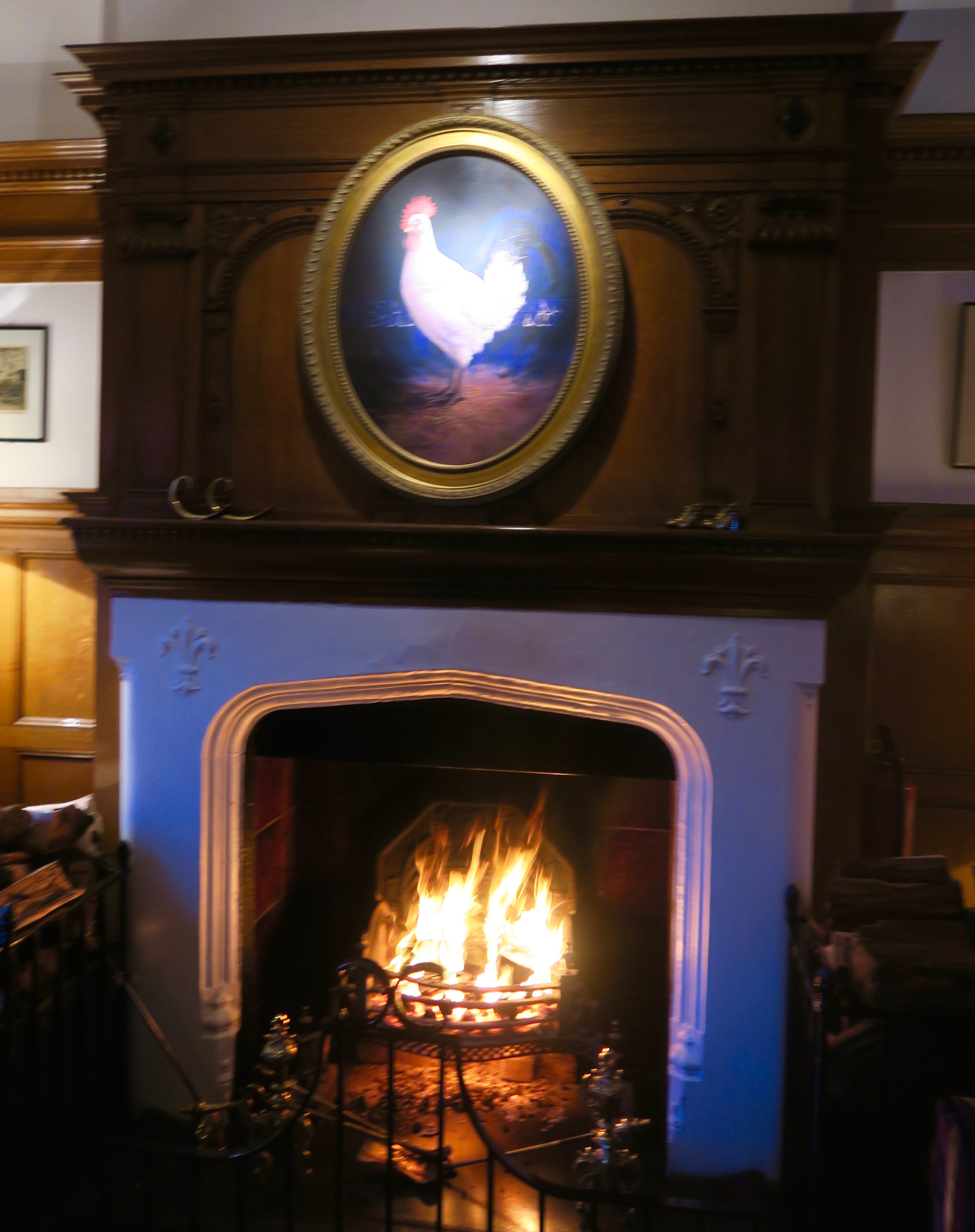 Blazing Fire, Lochgreen House