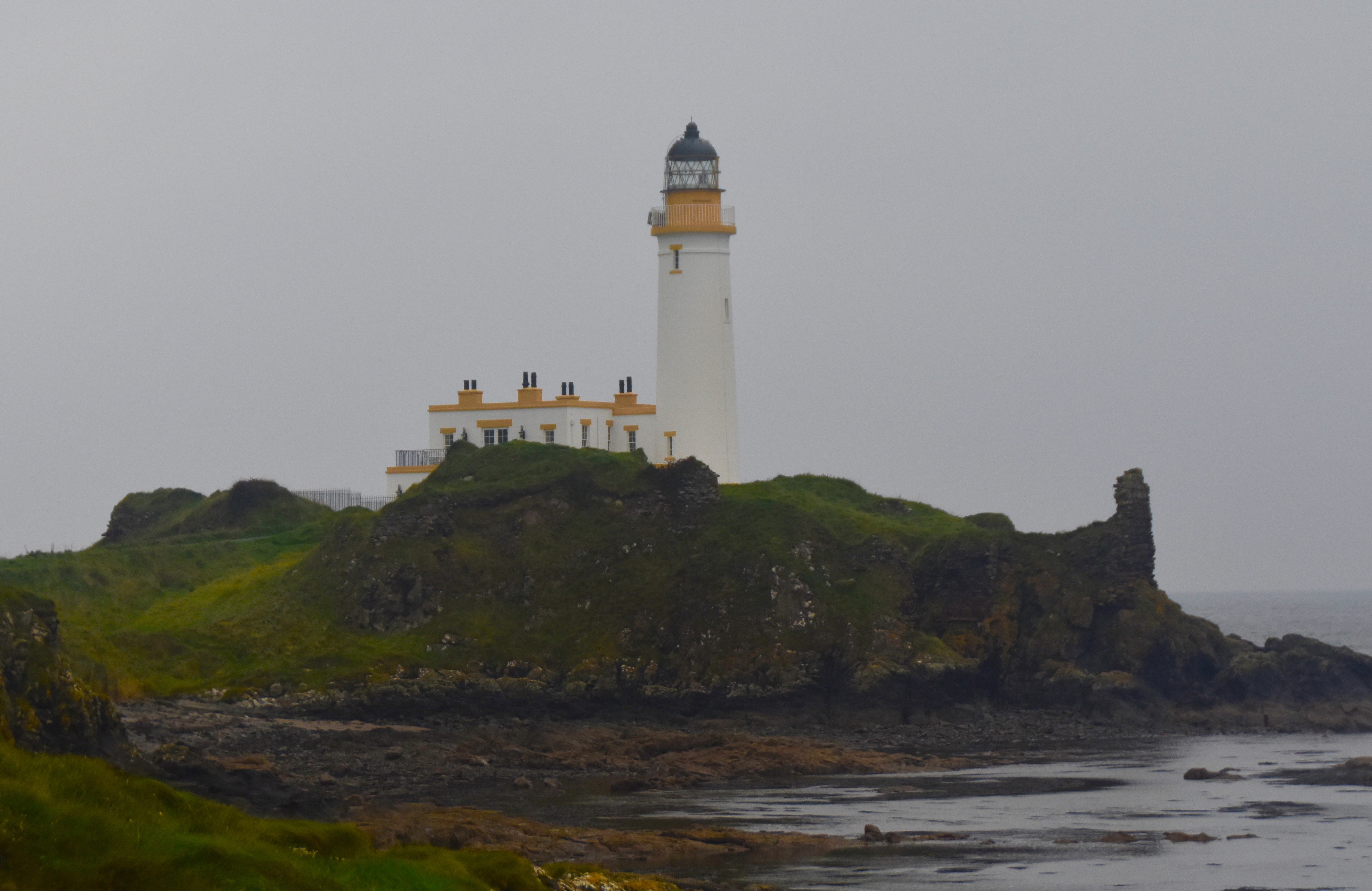 Lighthouse and Ruined Castle, Turnberry