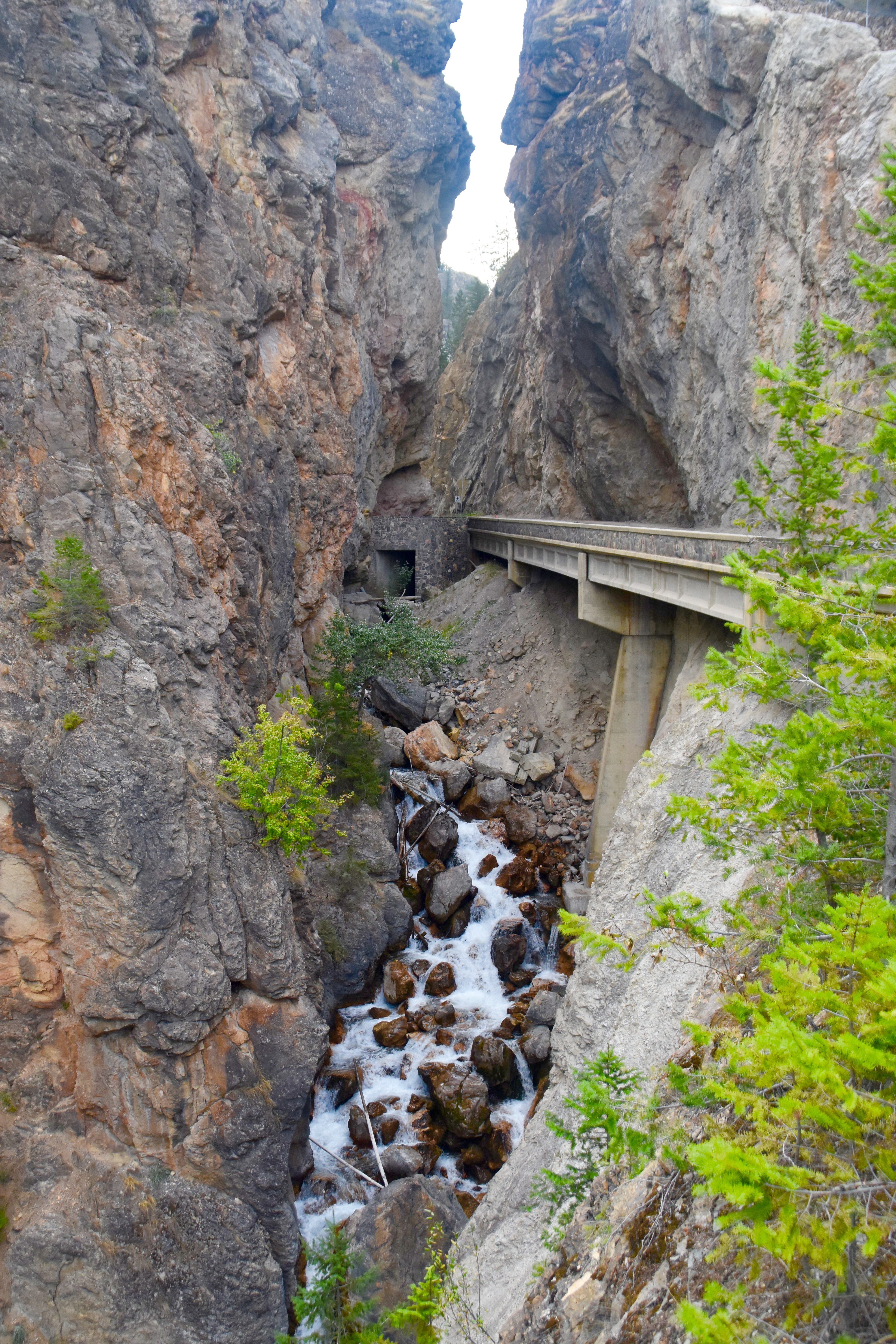 Sinclair Canyon Outside Kootenay National Park