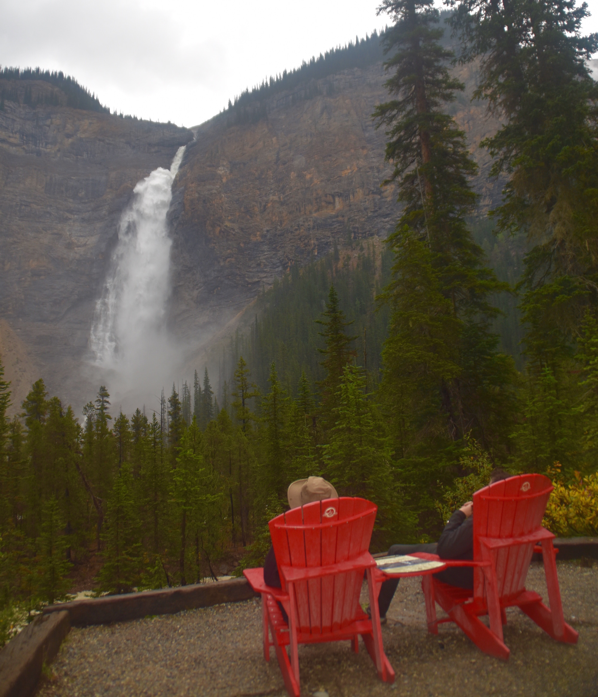 Takakkaw from Red Chairs, Yoho National Park