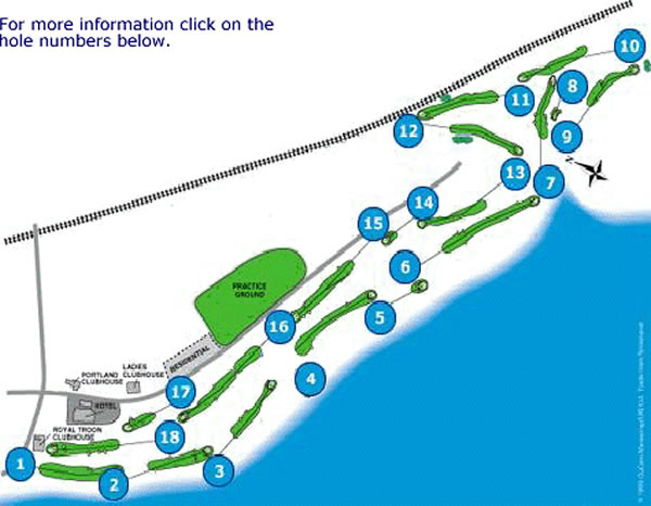 Old Course Layout