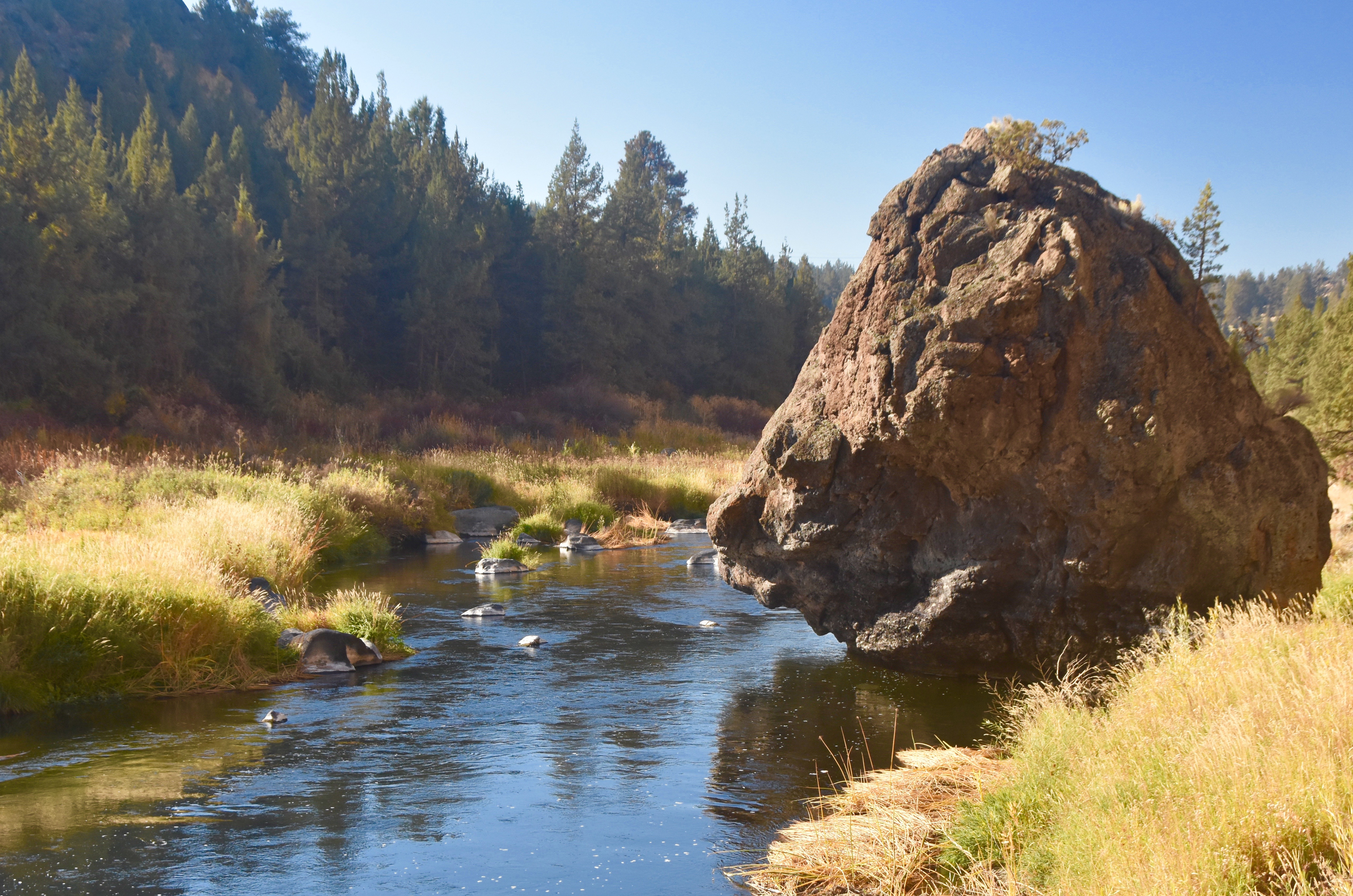 Crooked River Boulder