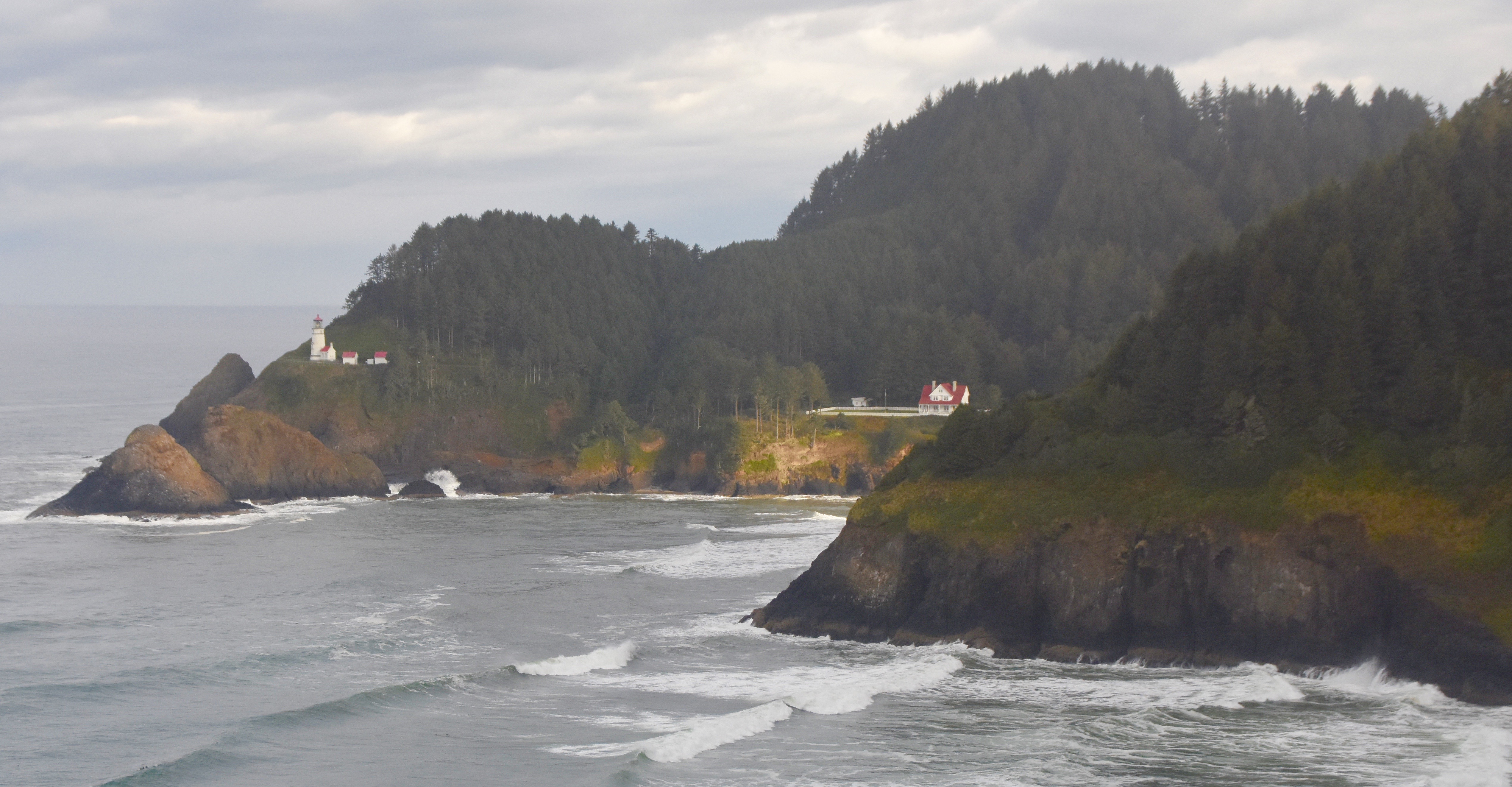 Heceta Head from the Lookoff, Lane County