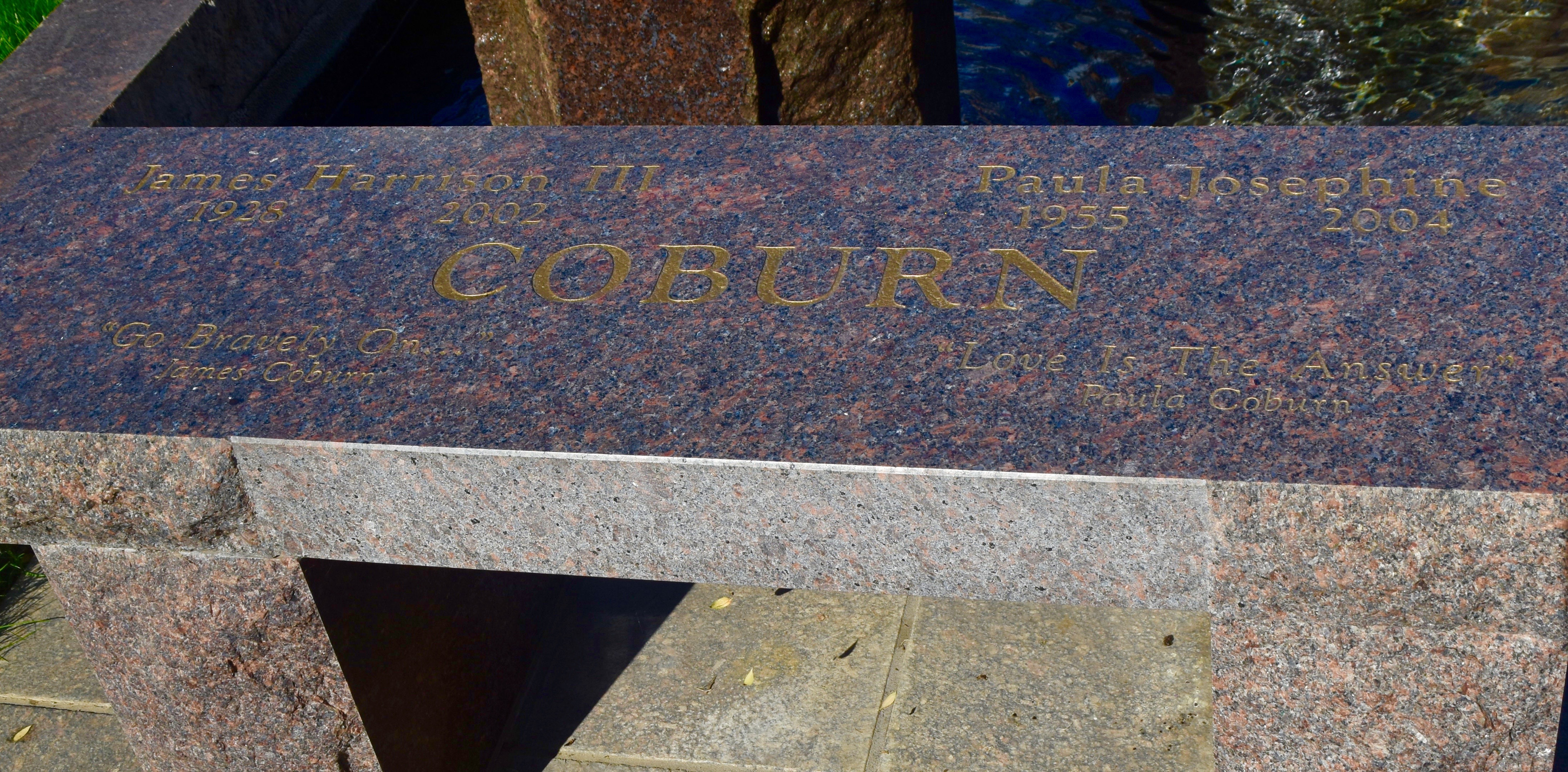 James Coburn, Westwood Village Cemetery