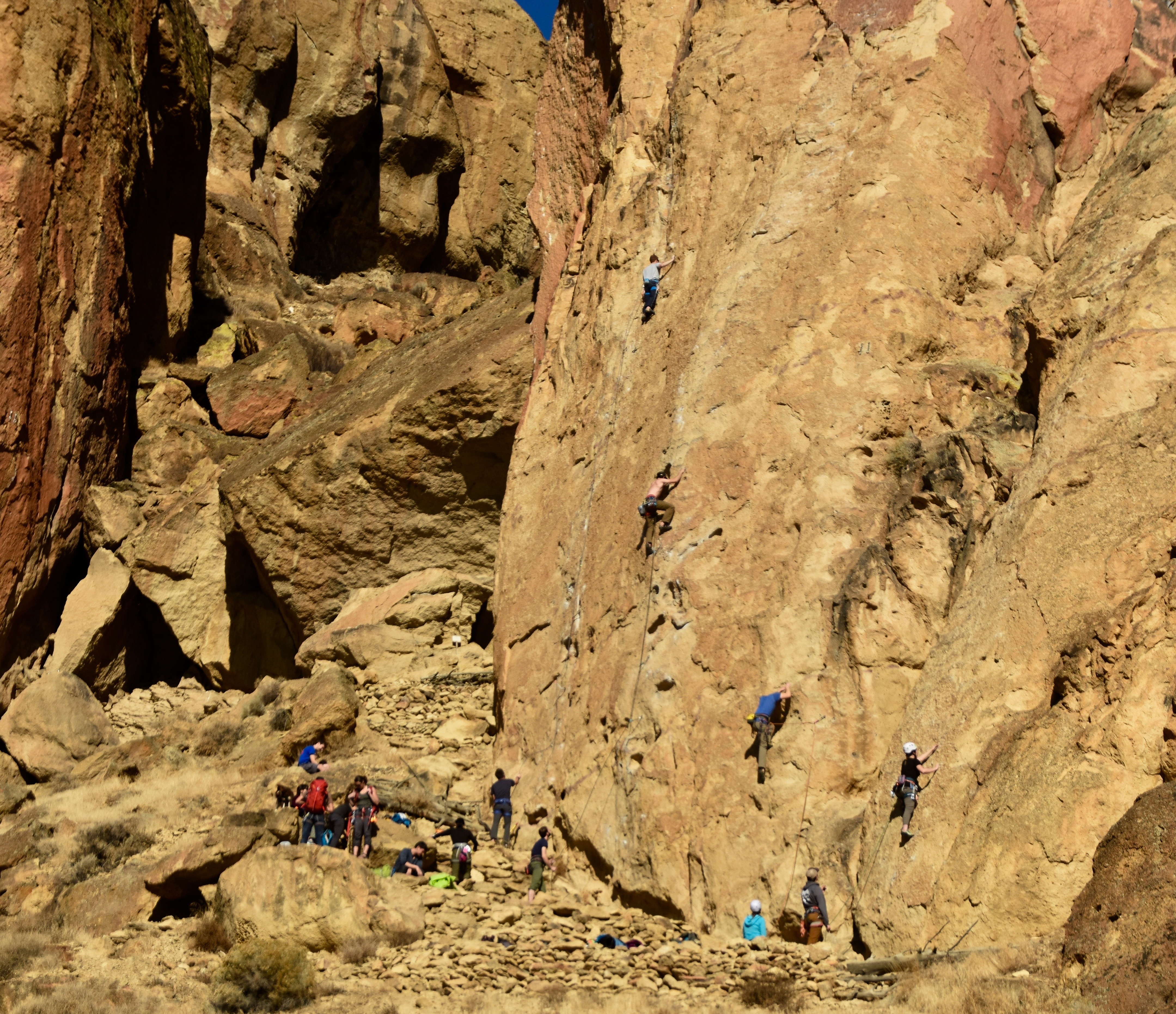 Novice Climbers, Smith Rock