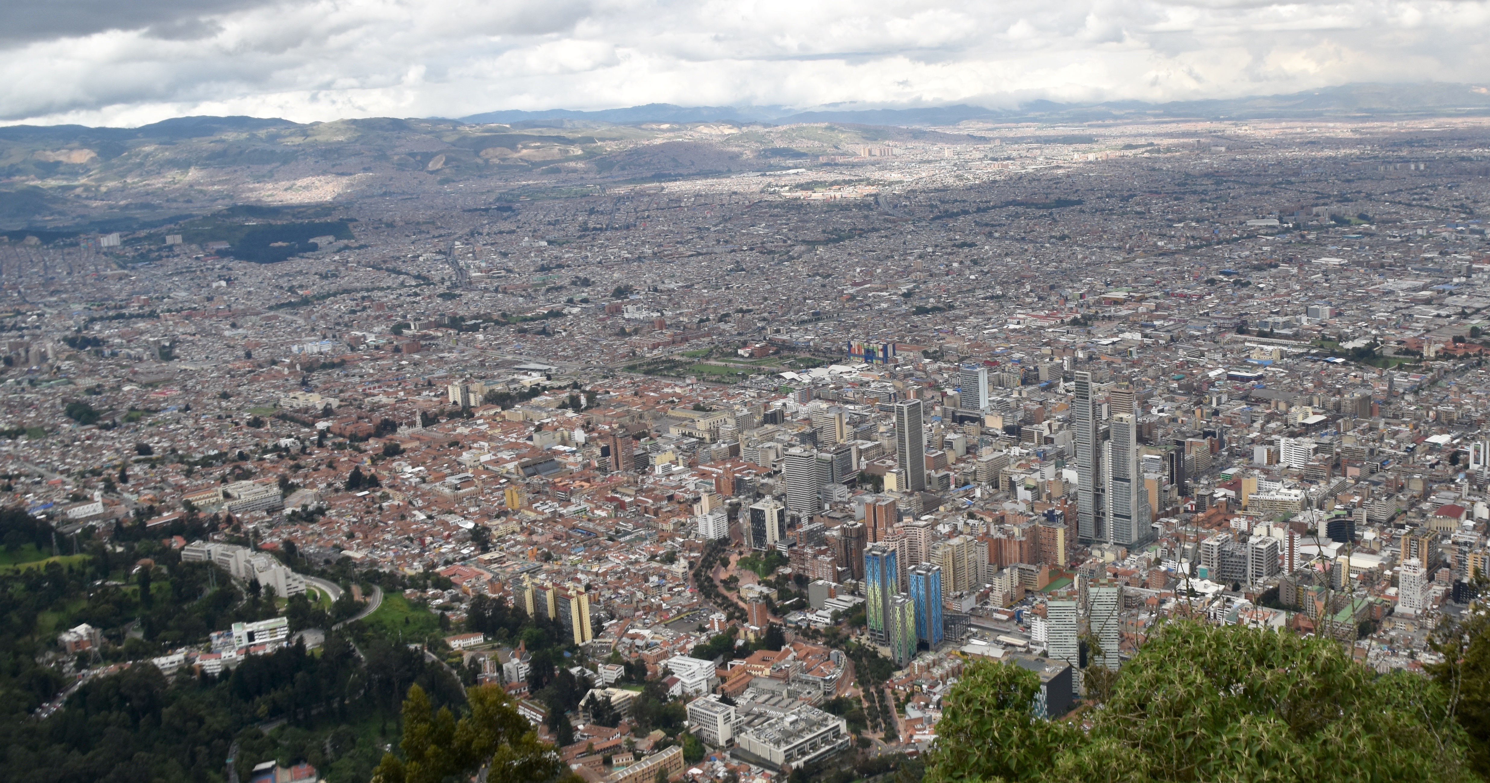Bogota from Monserrate