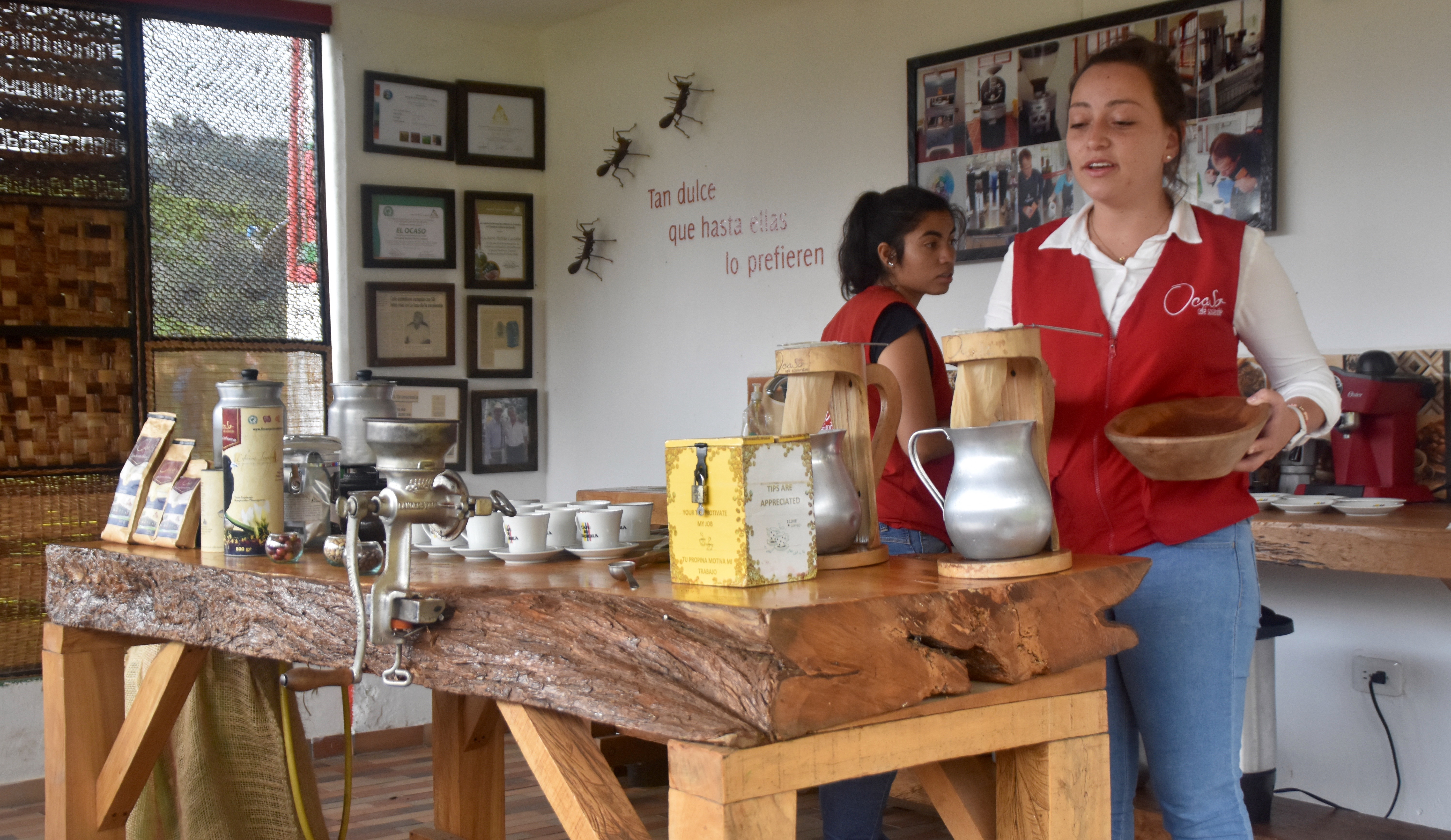 Preparing Coffee, El Ocaso