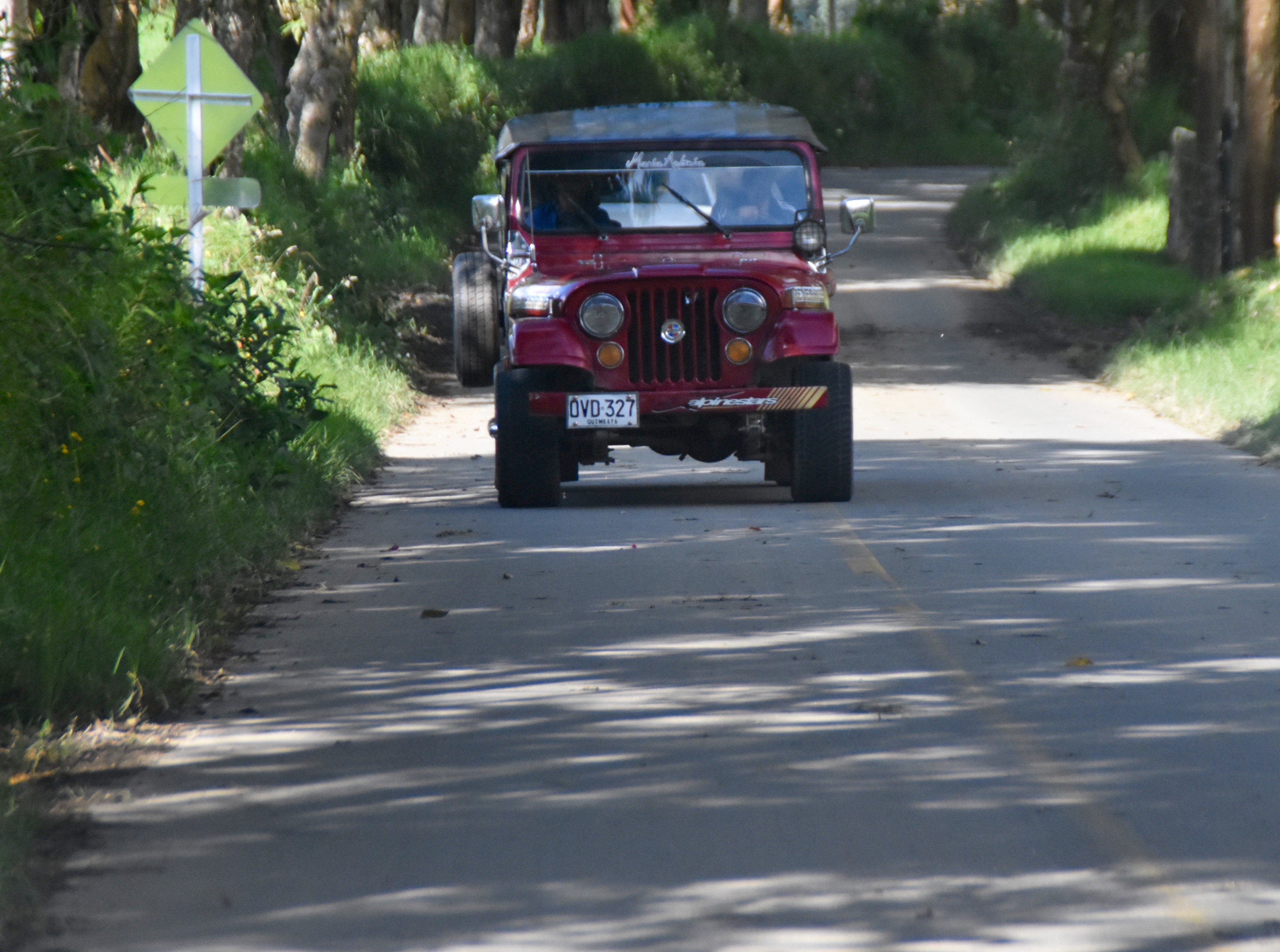 Getting to Valle de Cocora by Willys