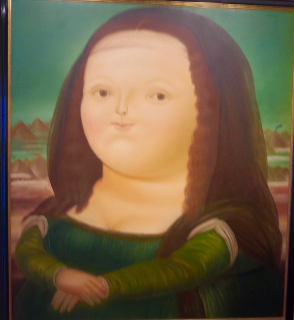 Mona Lisa by Botero
