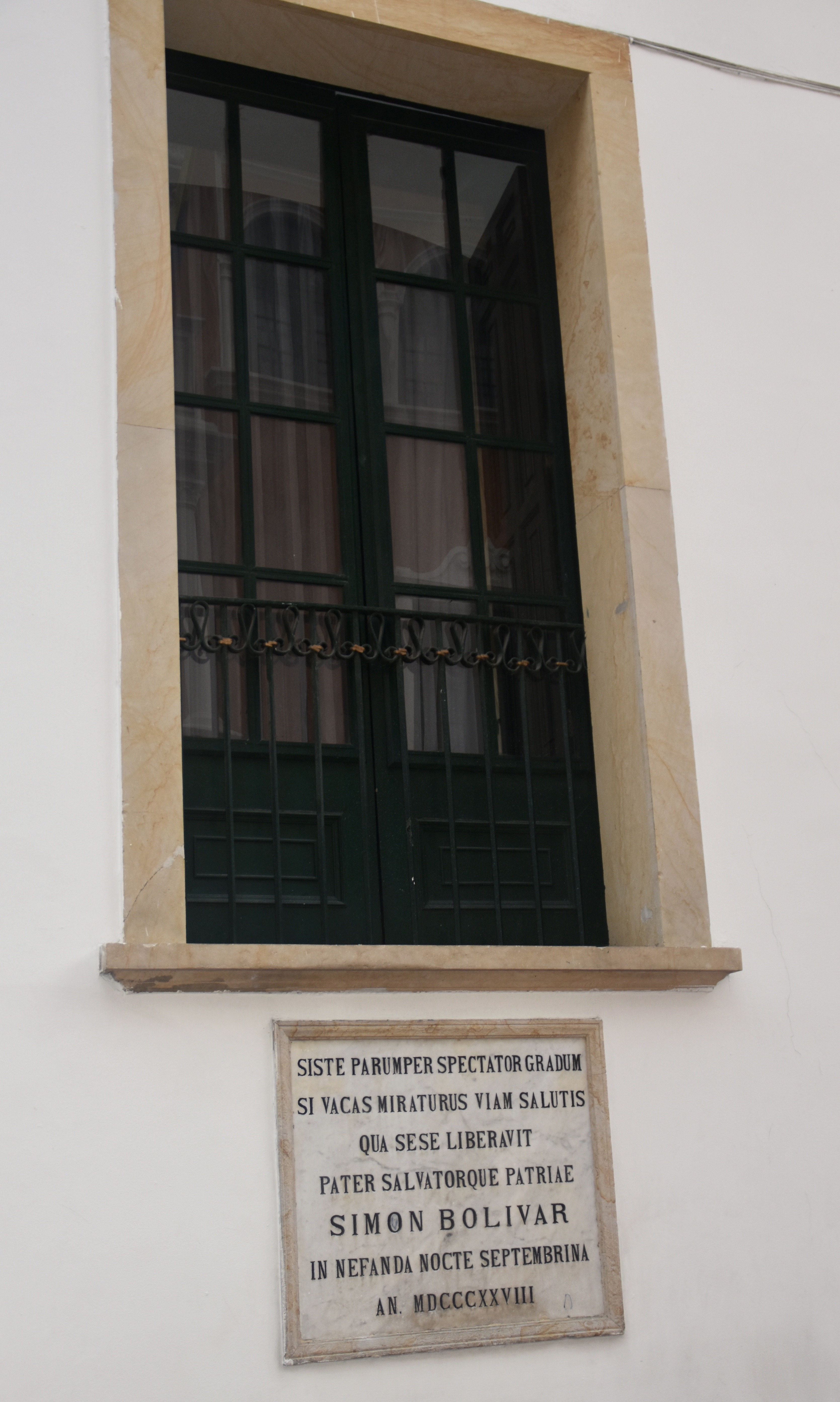 Simon Bolivar Window