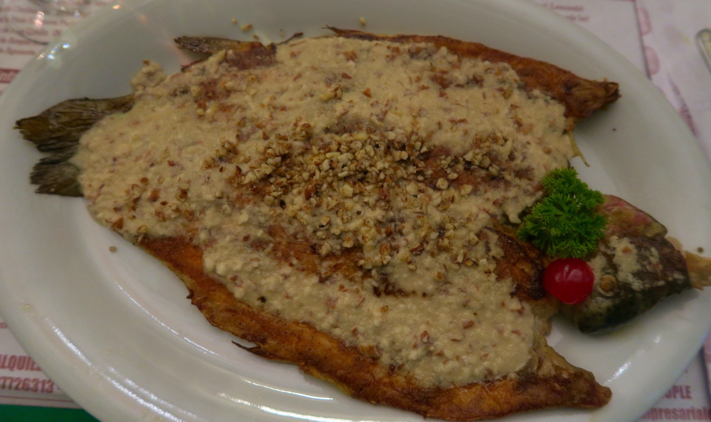 Trout with Almonds