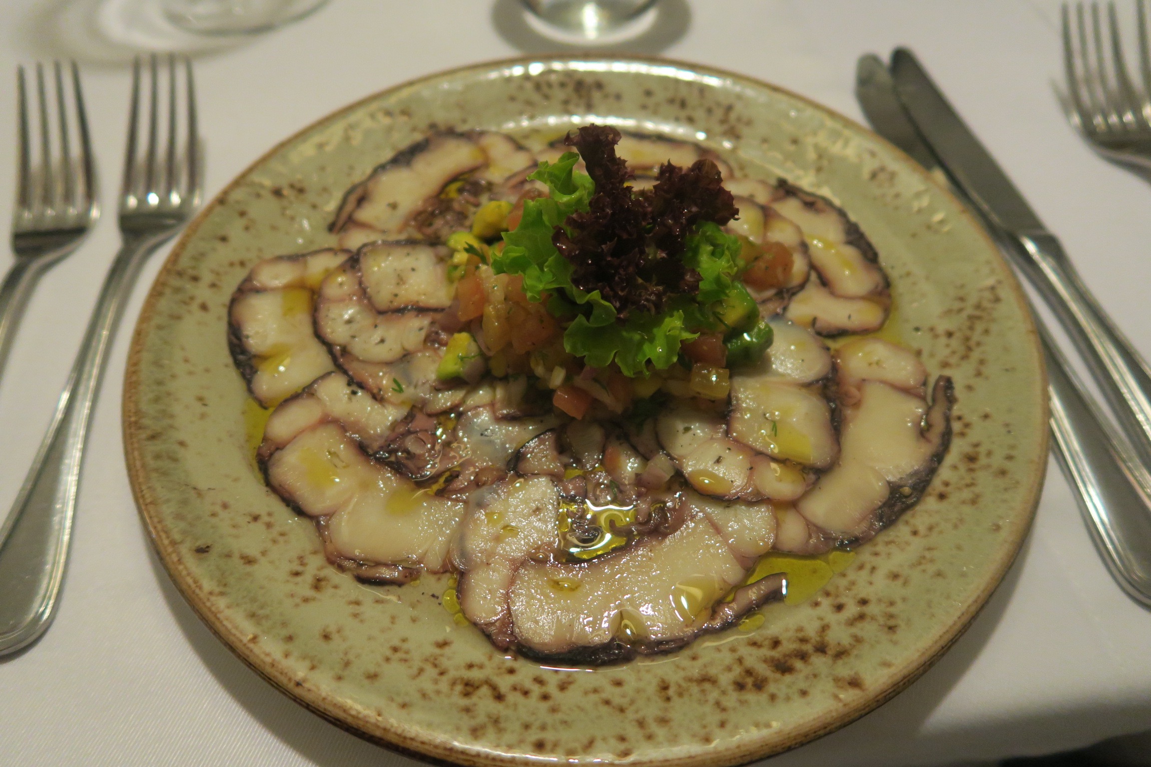 Octopus Ceviche, Cartagena