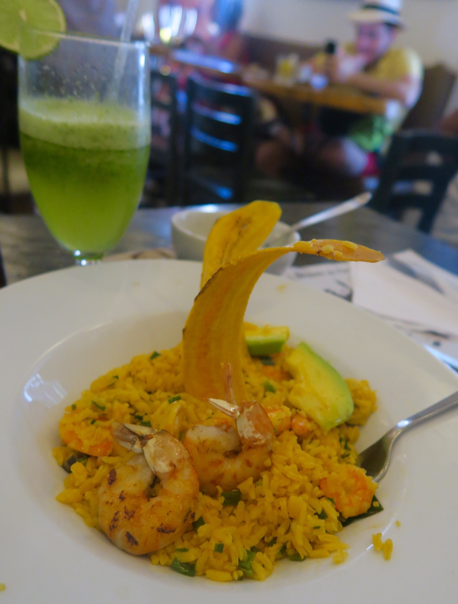 Shrimp, Rice & Plantain