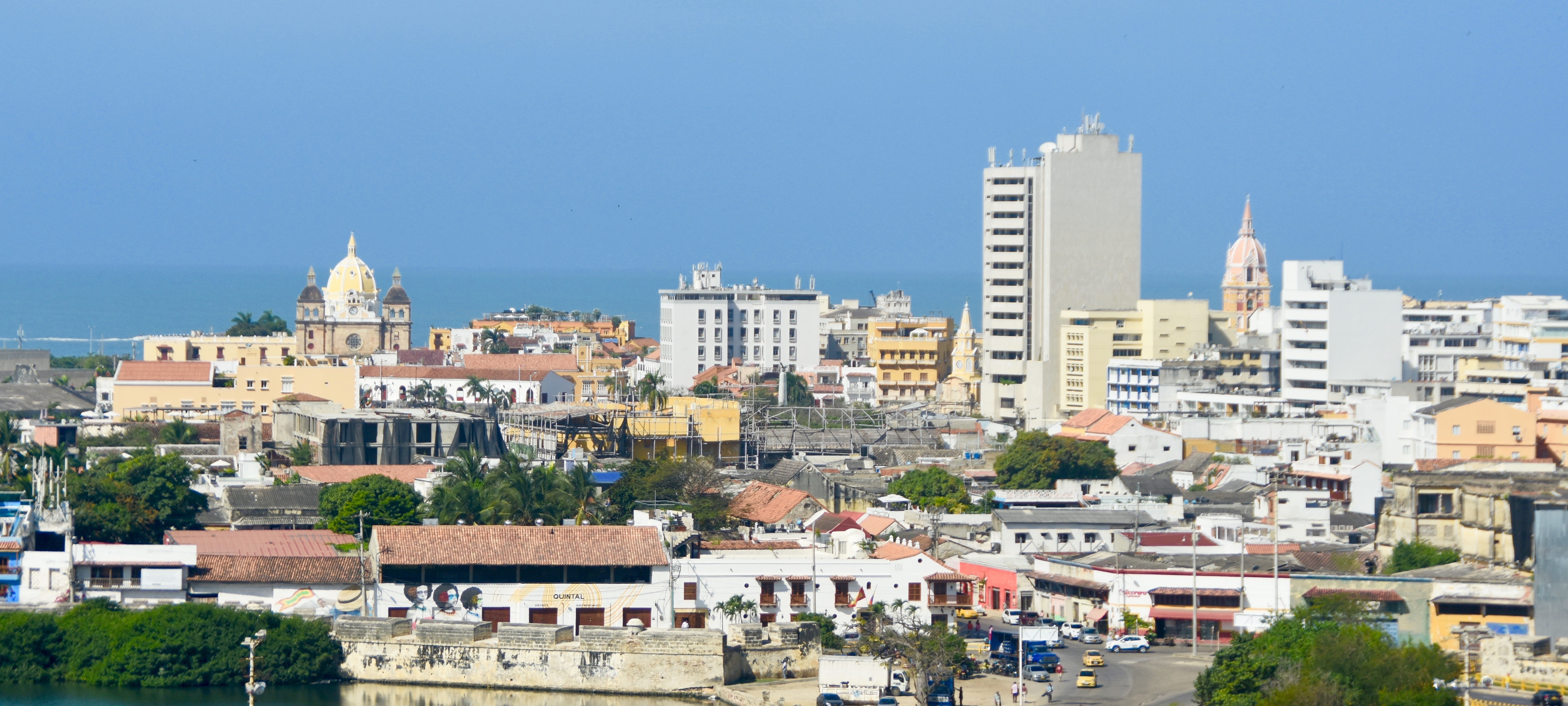 Old Cartagena from San Felipe