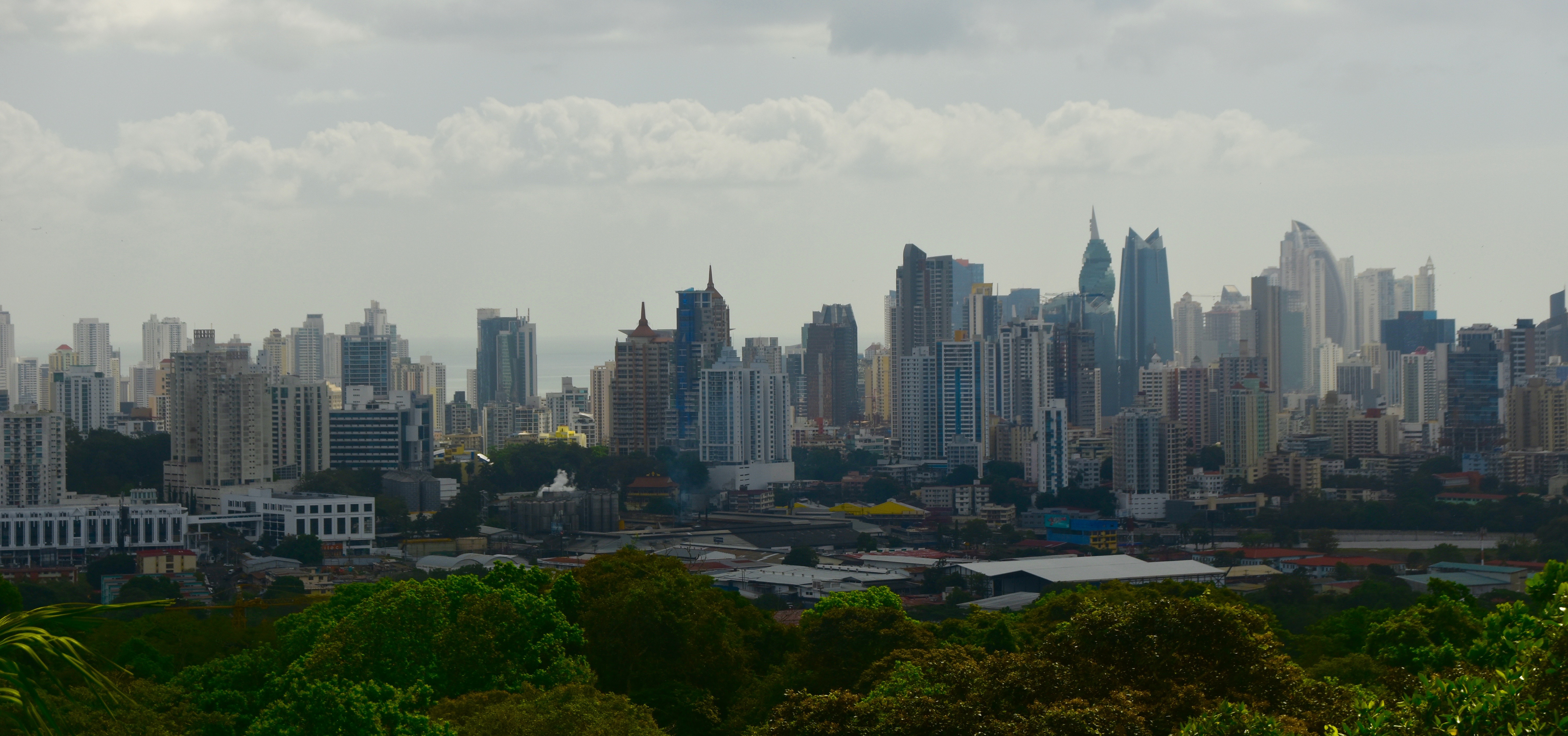 Metropolitan P{ark View of Panama City