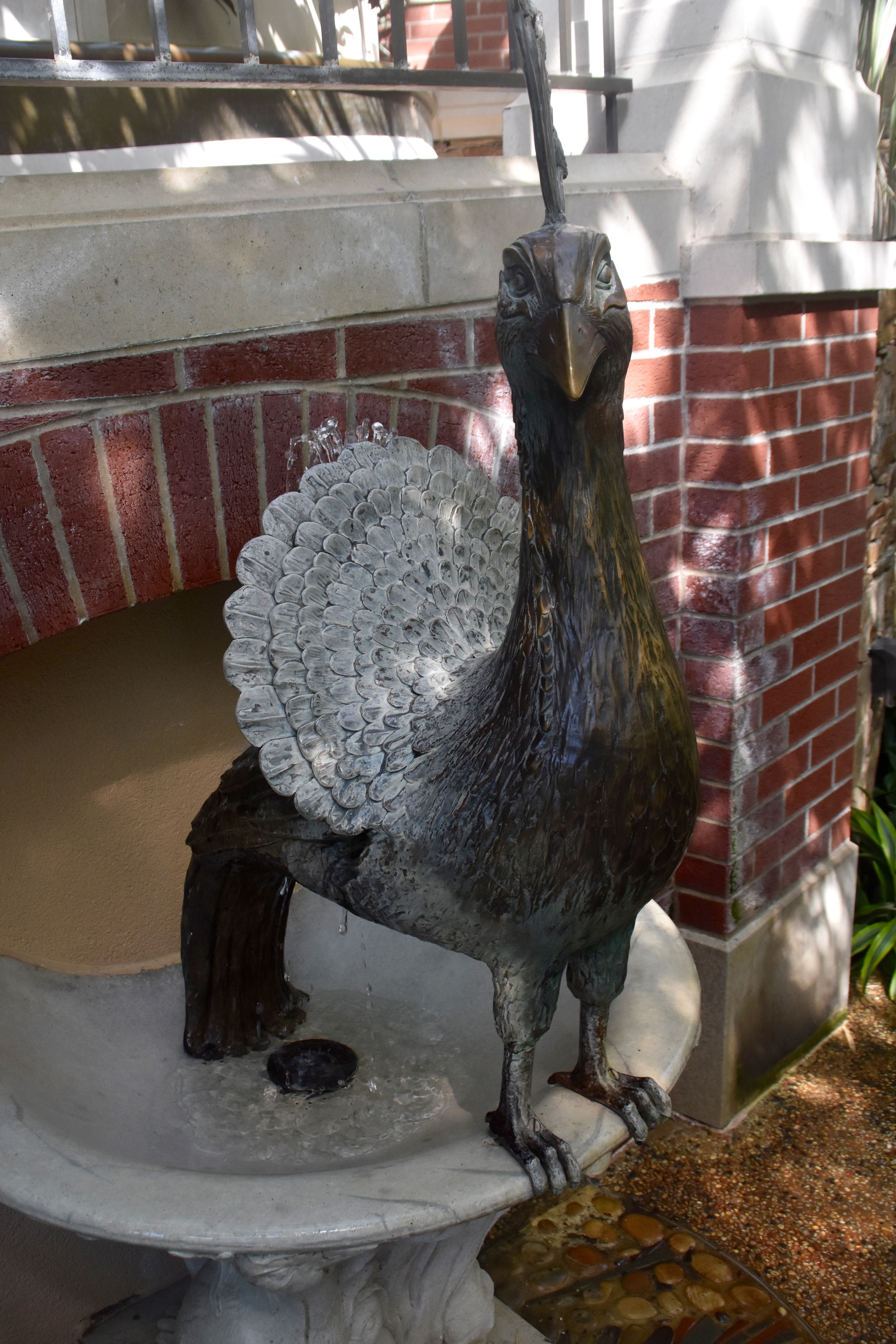 Peacock Fountain