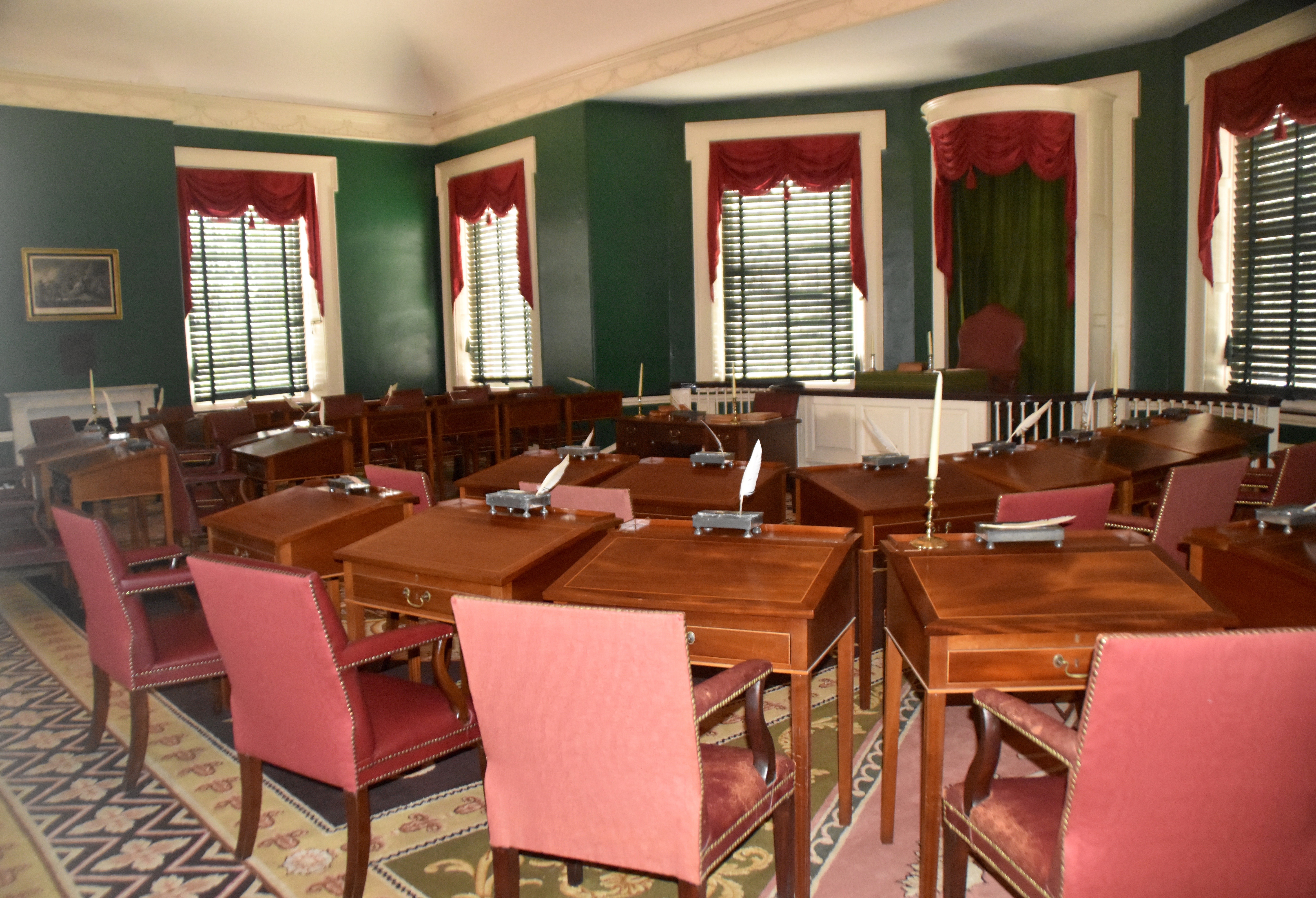 Senate Room, Congress Hall, Independence National Historic Park