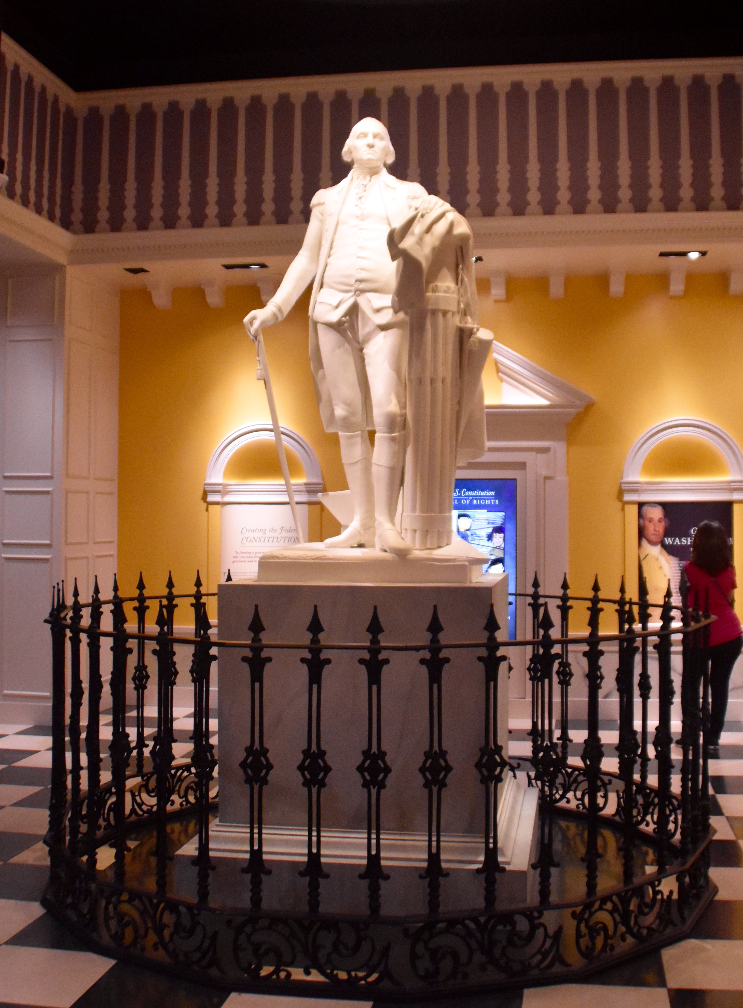 George Washington, American Revolution Museum at Yorktown