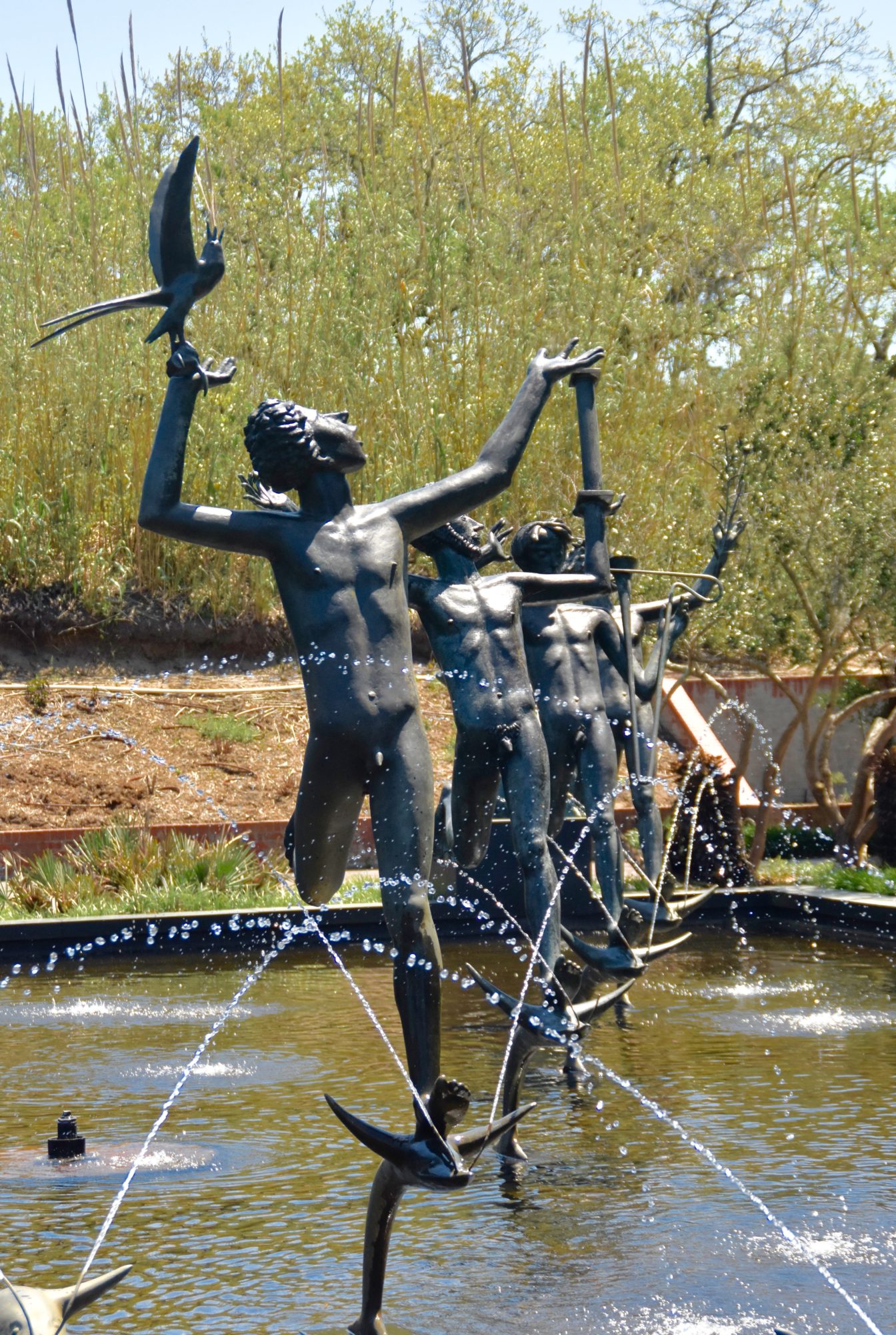 Muse Fountain 2, Brookgreen Gardens