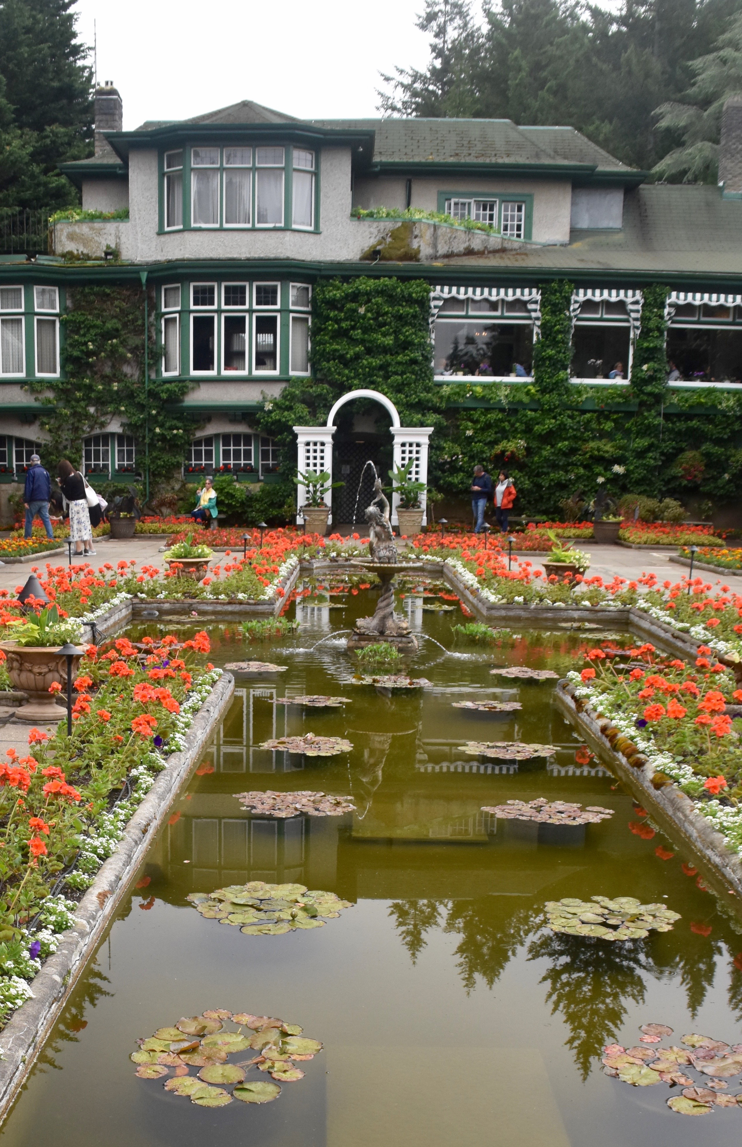 Italian Garden, Butchart Gardens