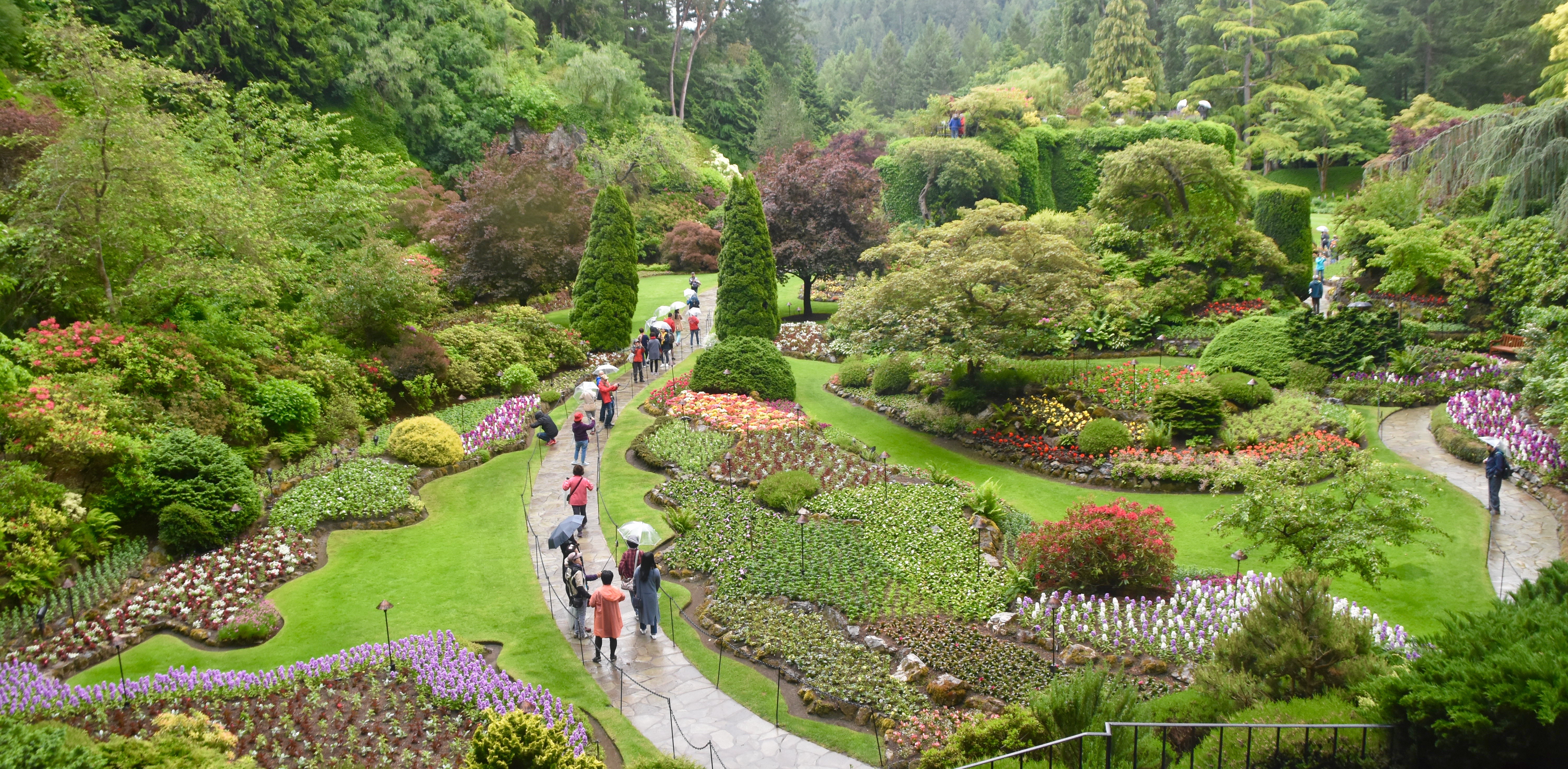 Sunken Garden, Butchart Gardens