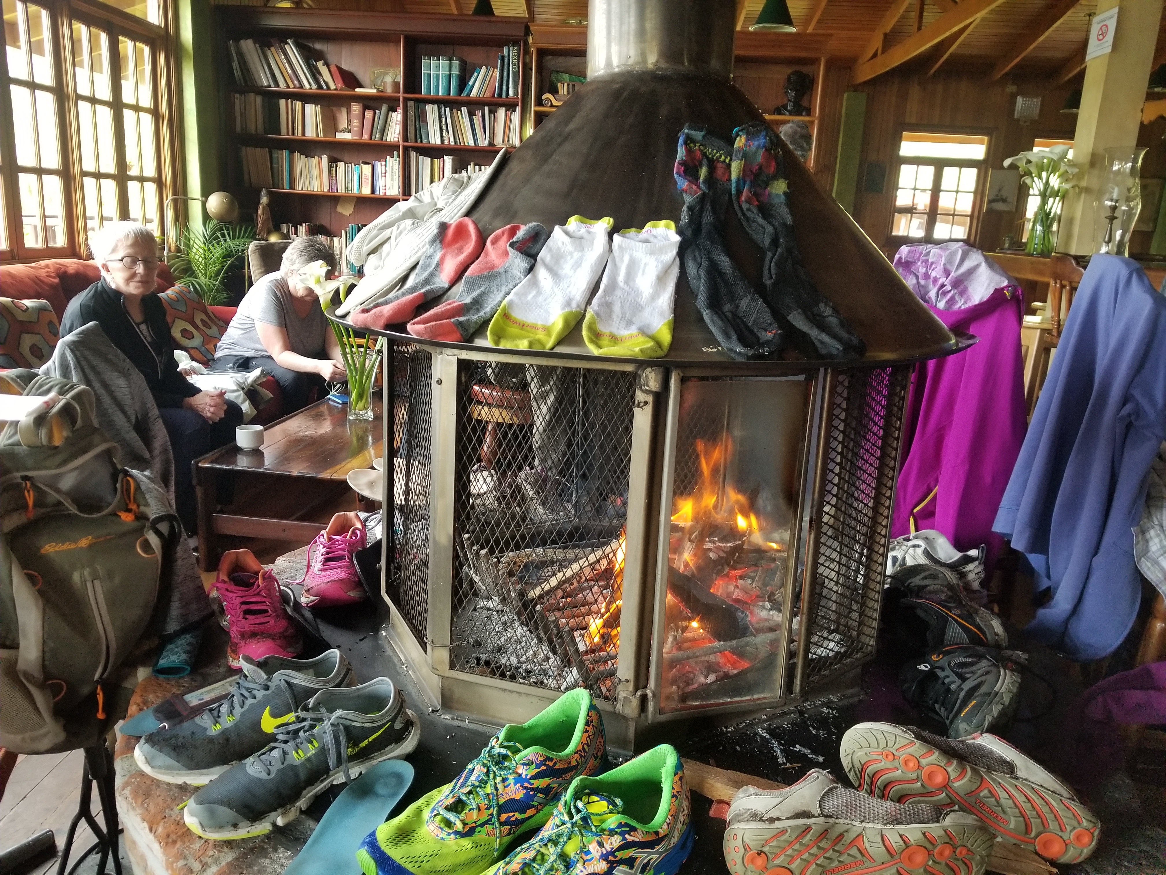 Drying Out after Hiking the Chiriqui Highlands