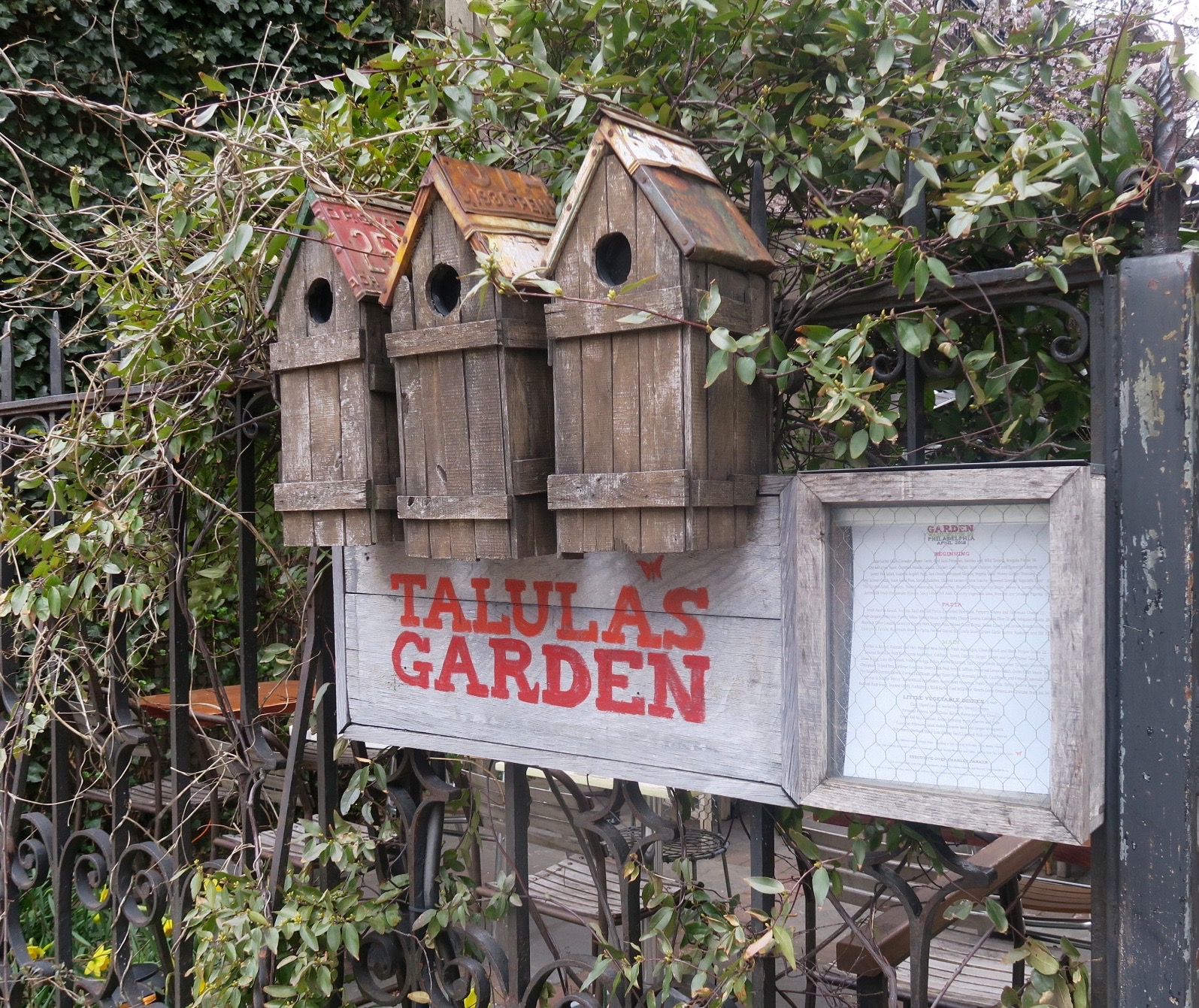 Talula's Garden, Philadelphia