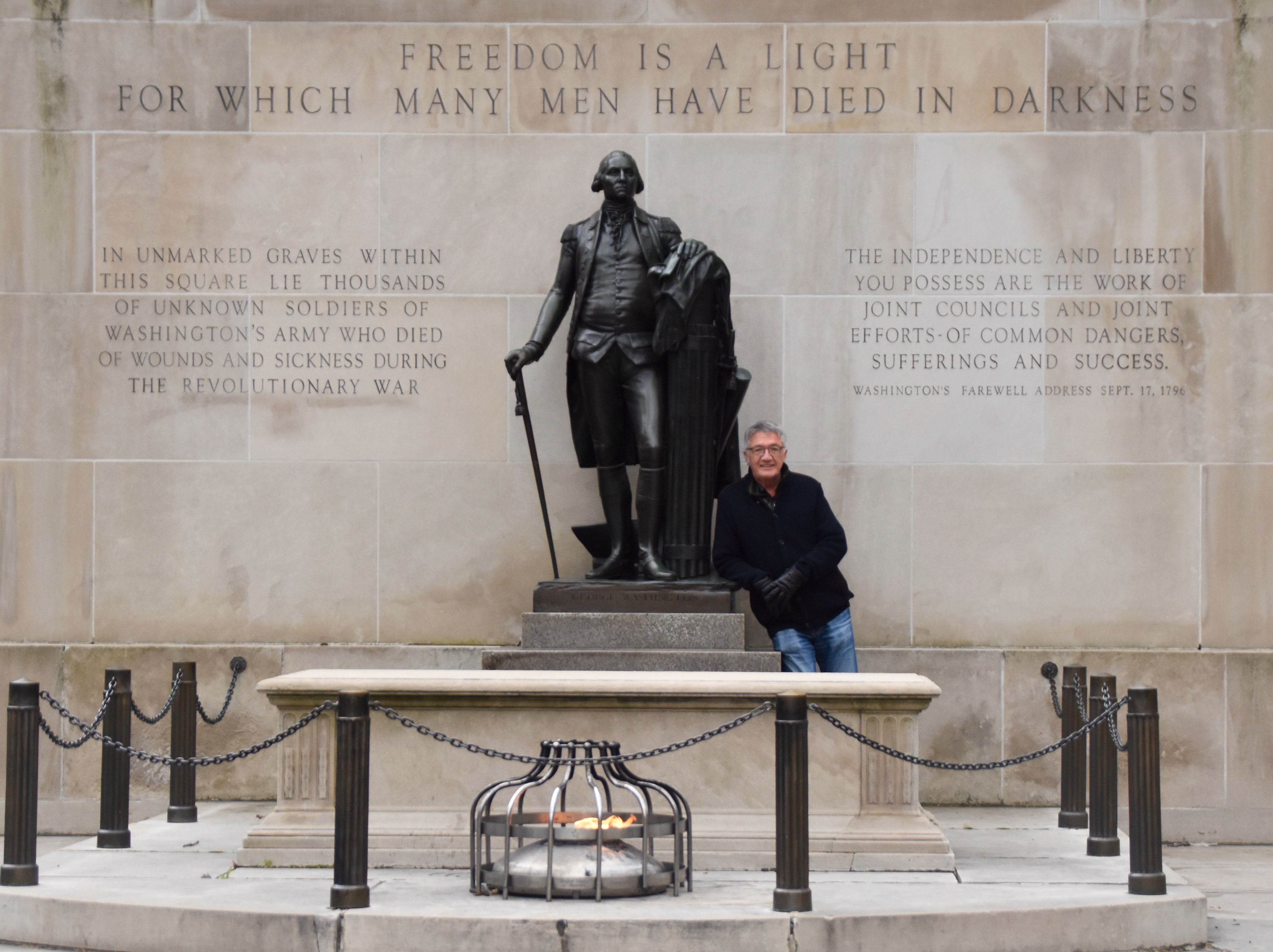 With George Washington in Philadelphia