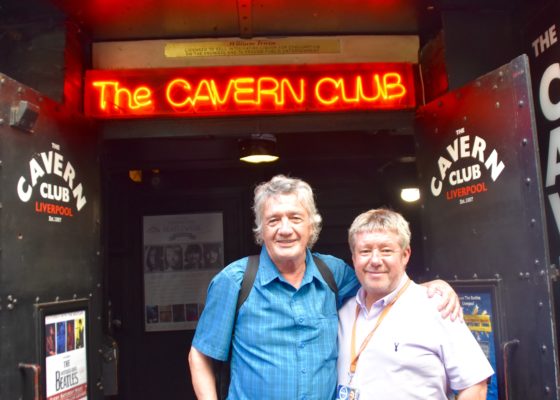With Paul Beesley on Beatles Tour