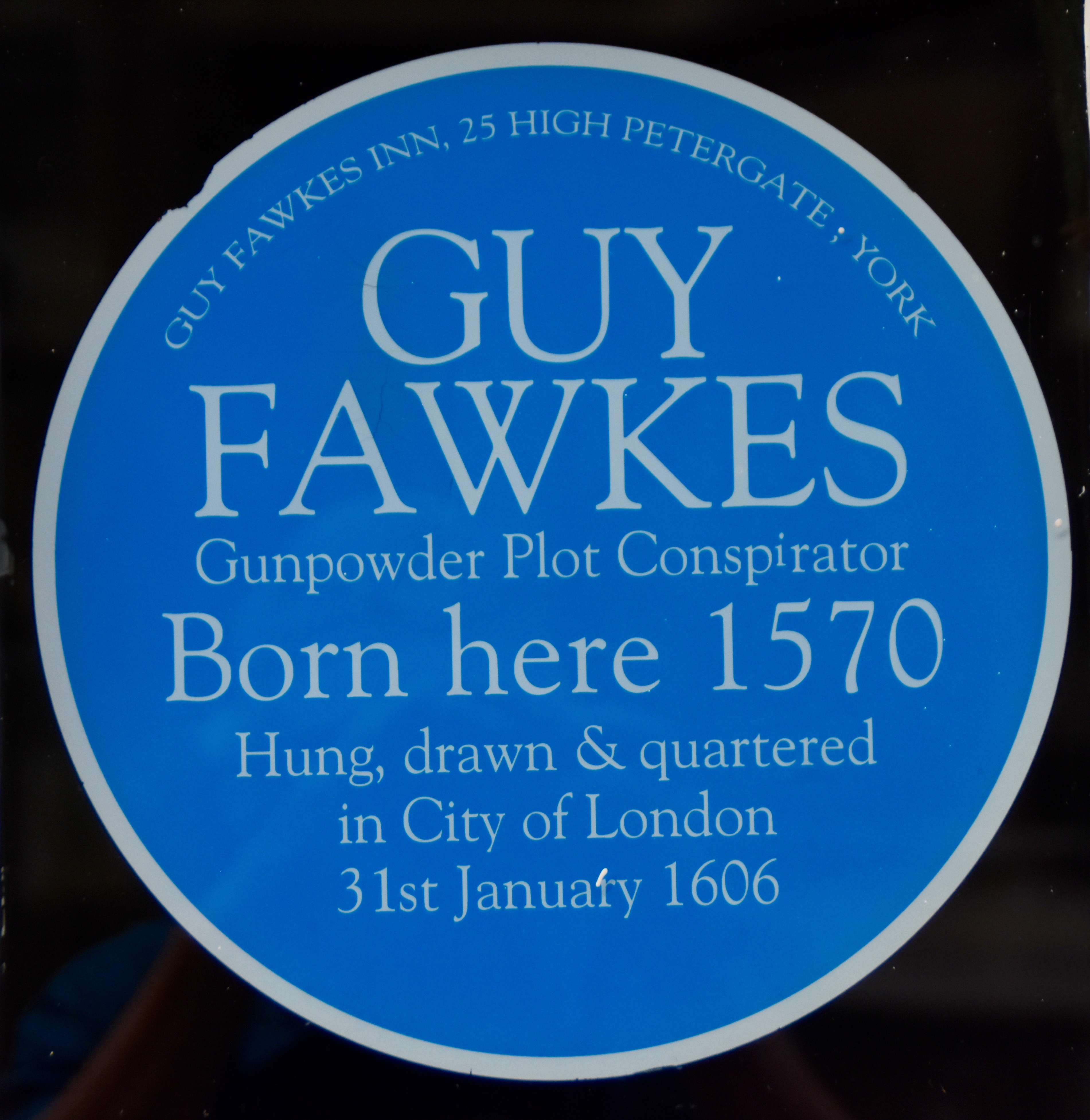 Guy Fawkes Birthplace, York