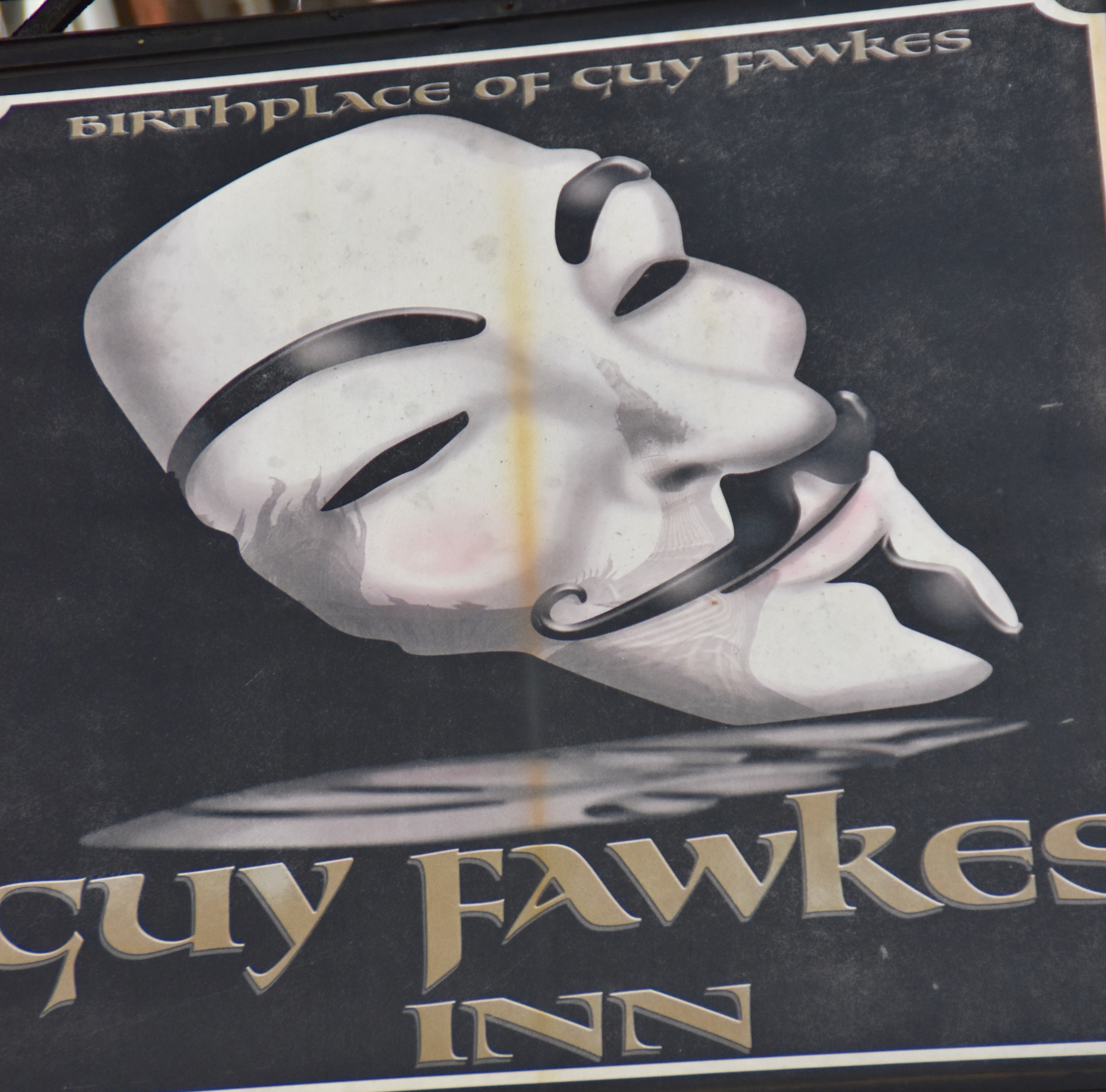 Guy Fawkes Inn Sign, York