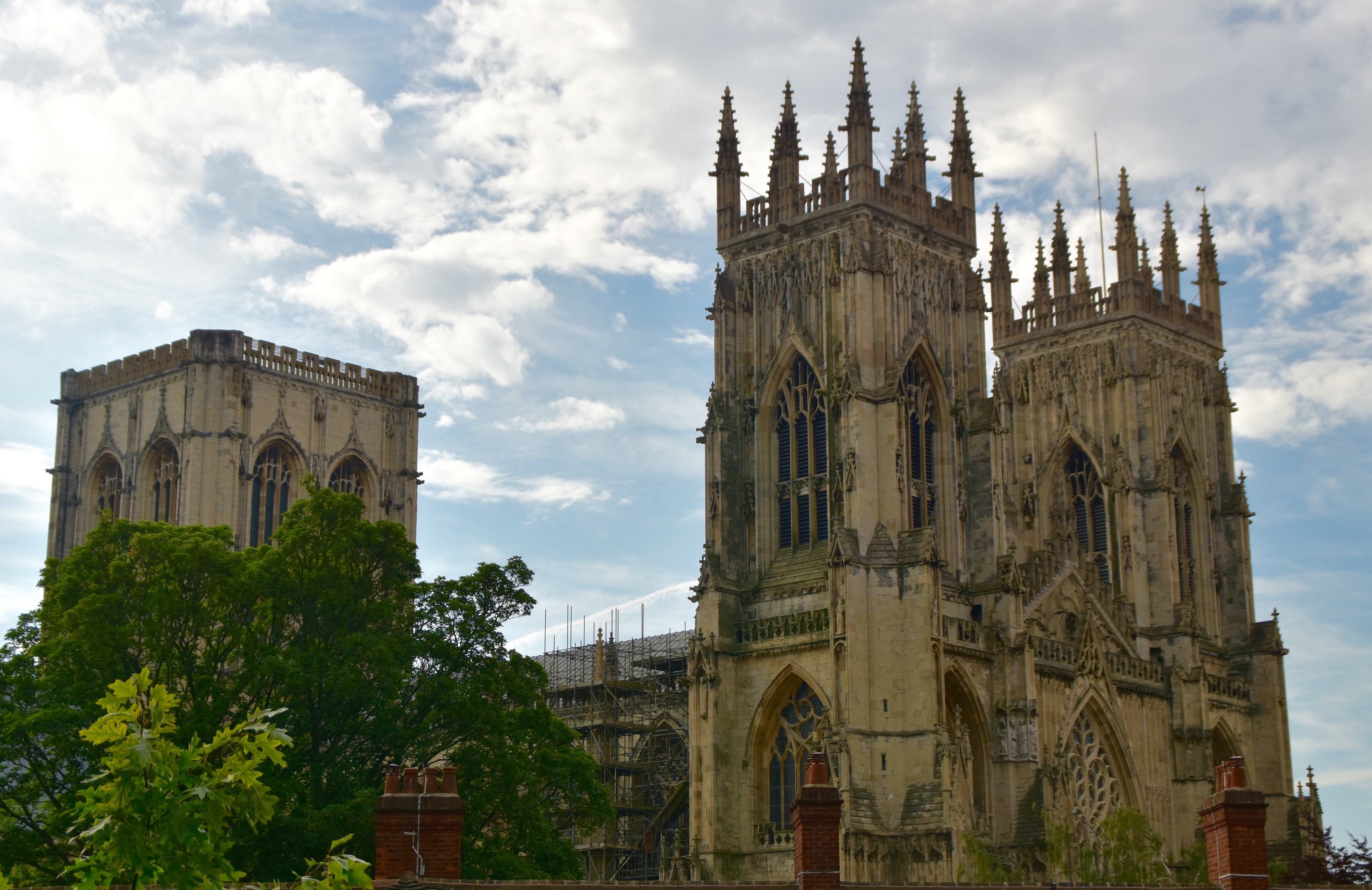 Yorkminster from City Walls, York