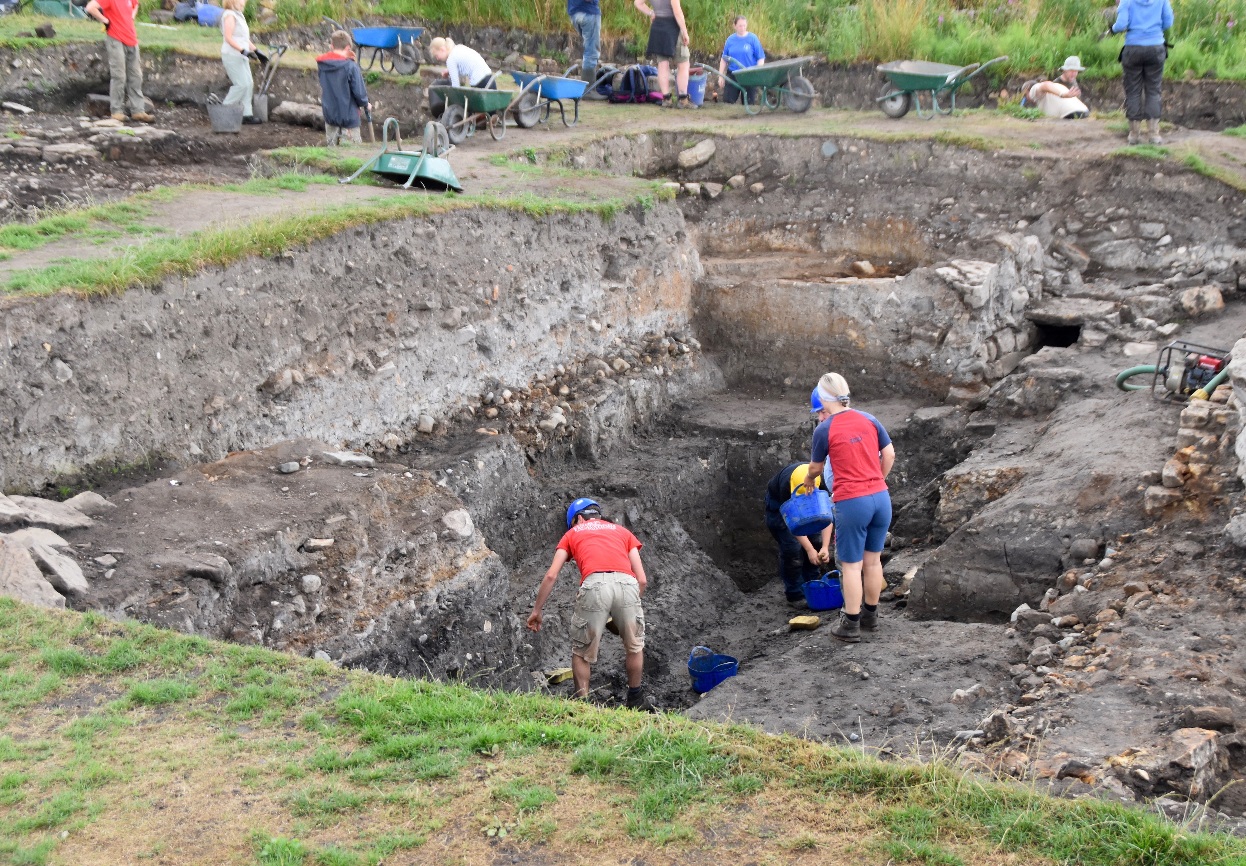 Current Excavation at Vindolanda