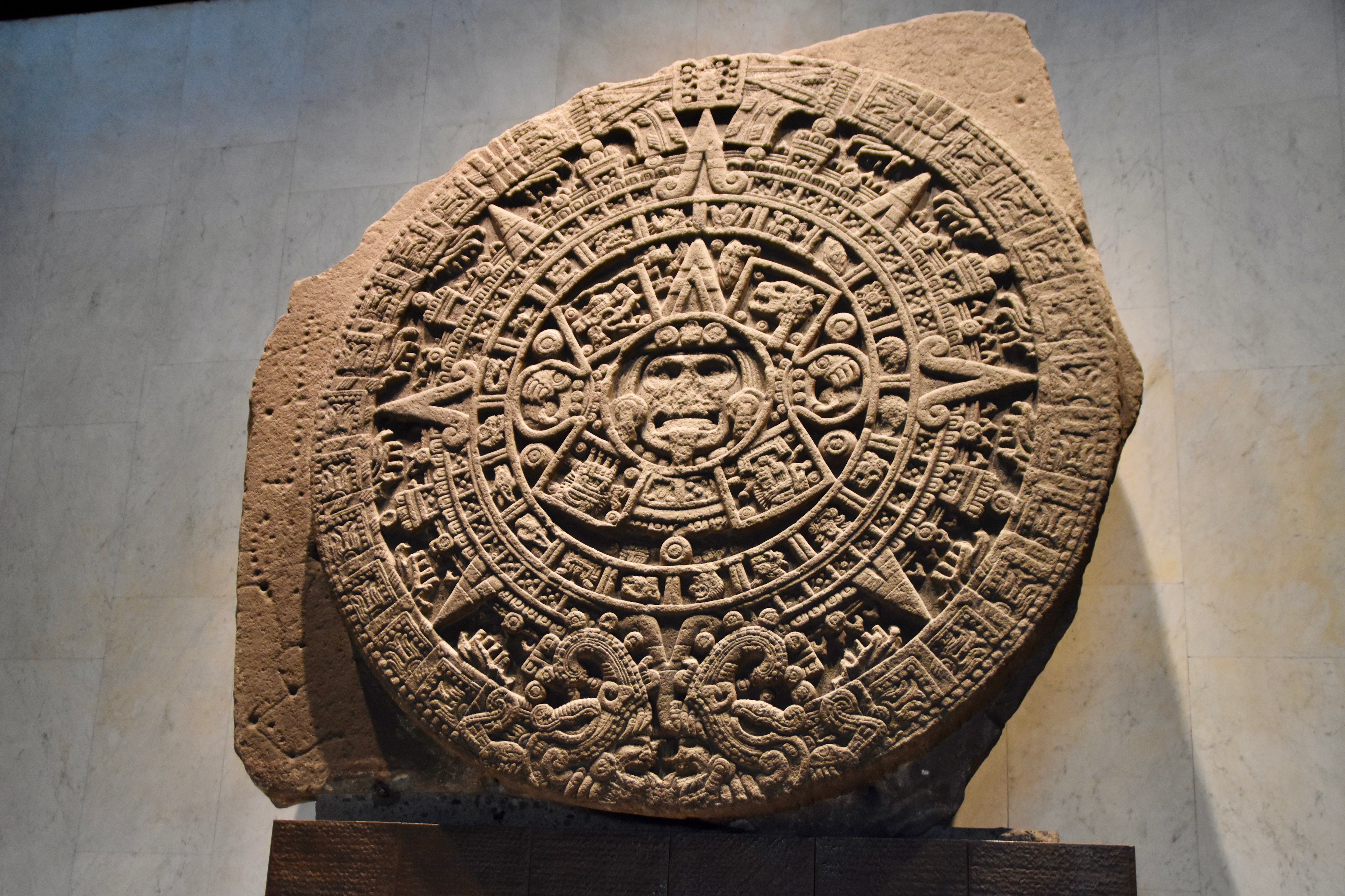Aztec Stone of the Sun, Museum of Anthropology of