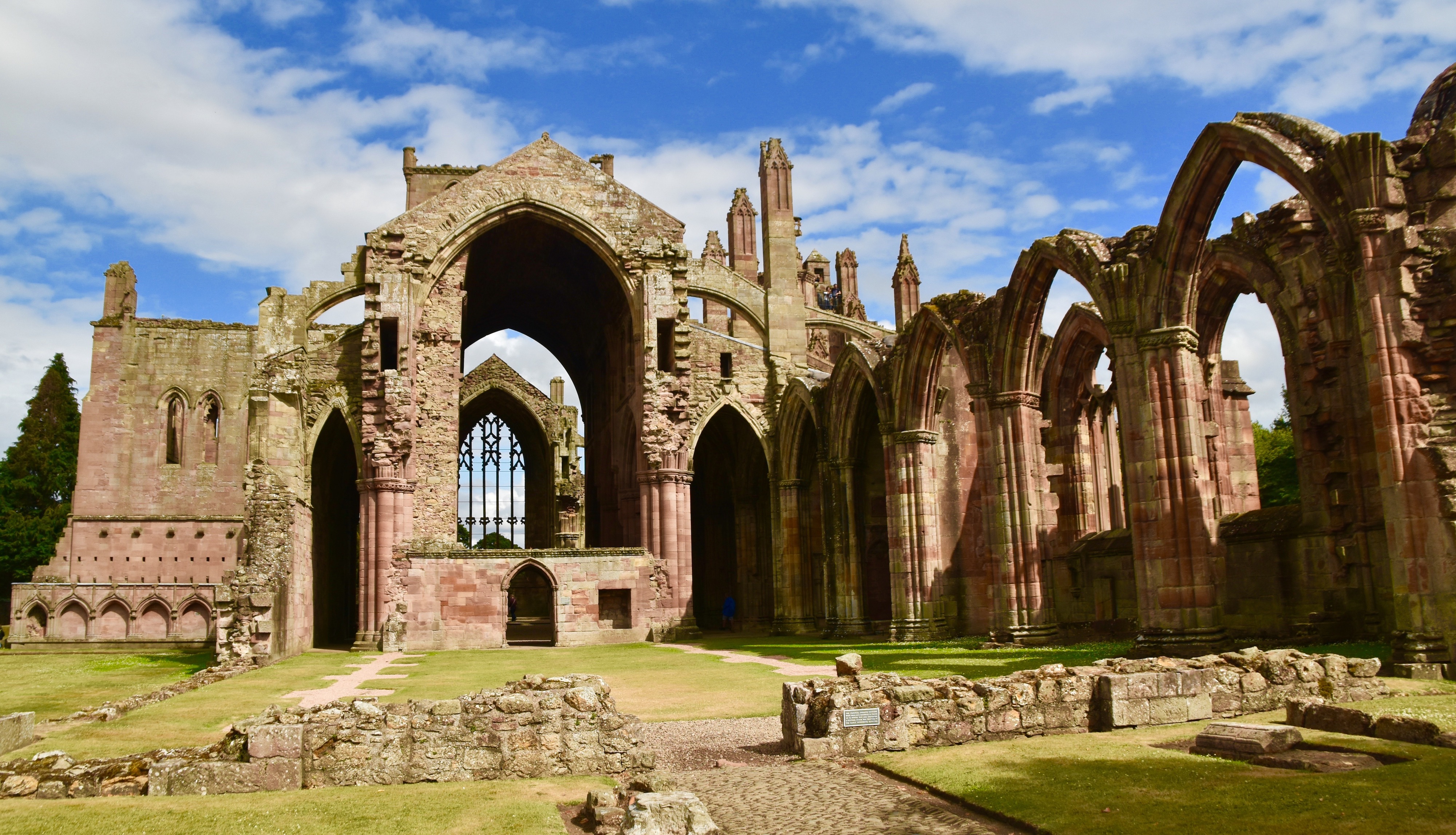 Photo of Melrose Abbey