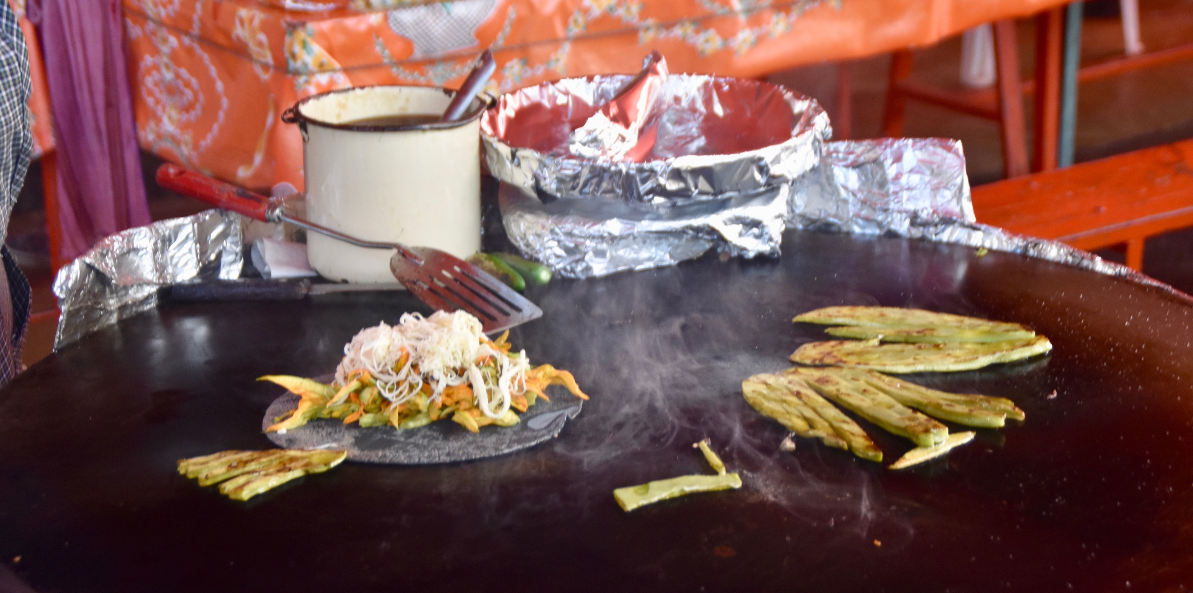 Nopal (Prickly Pear) Tacos, Cacaxatla