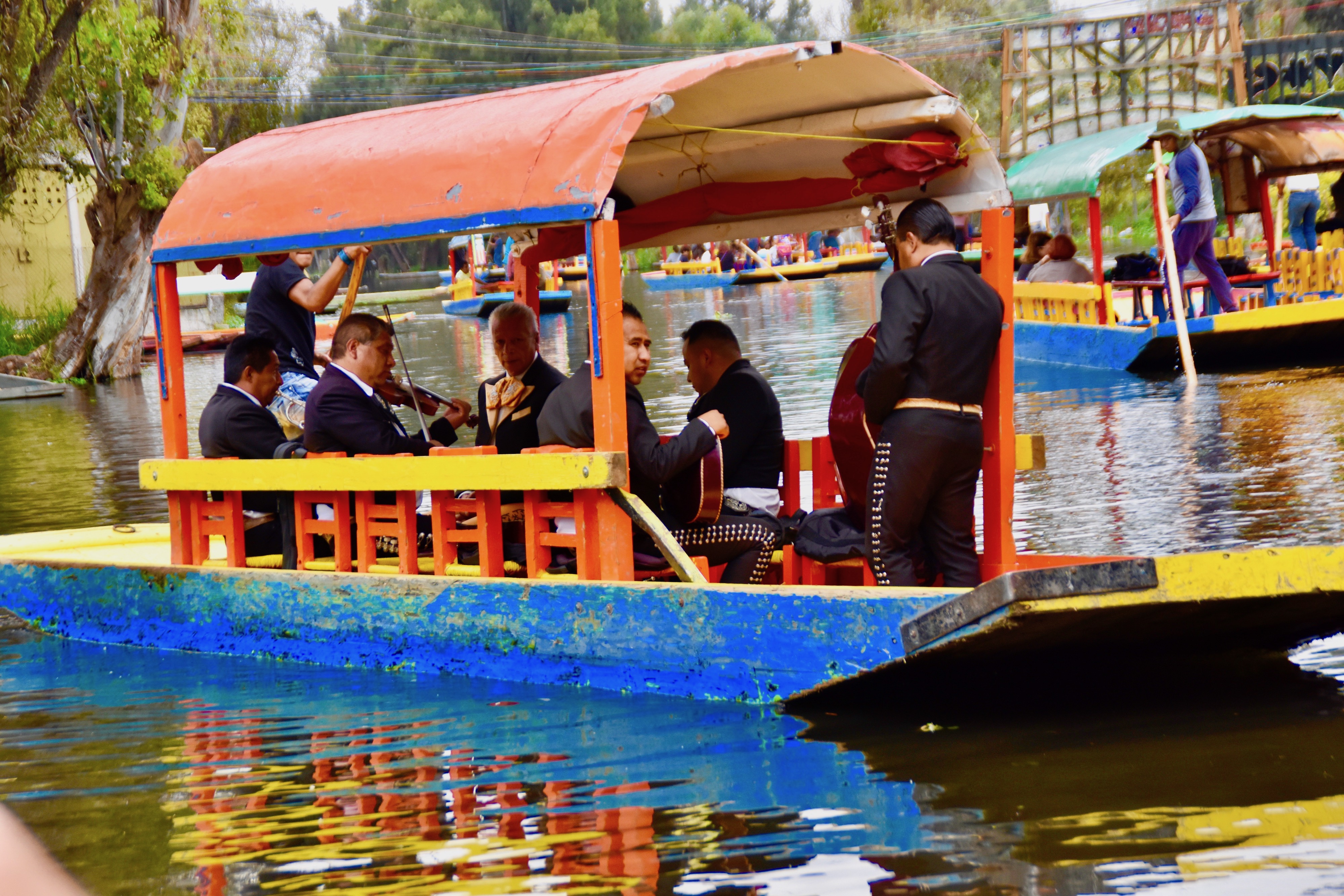 Traveling Mariachi Band, Xochimilco