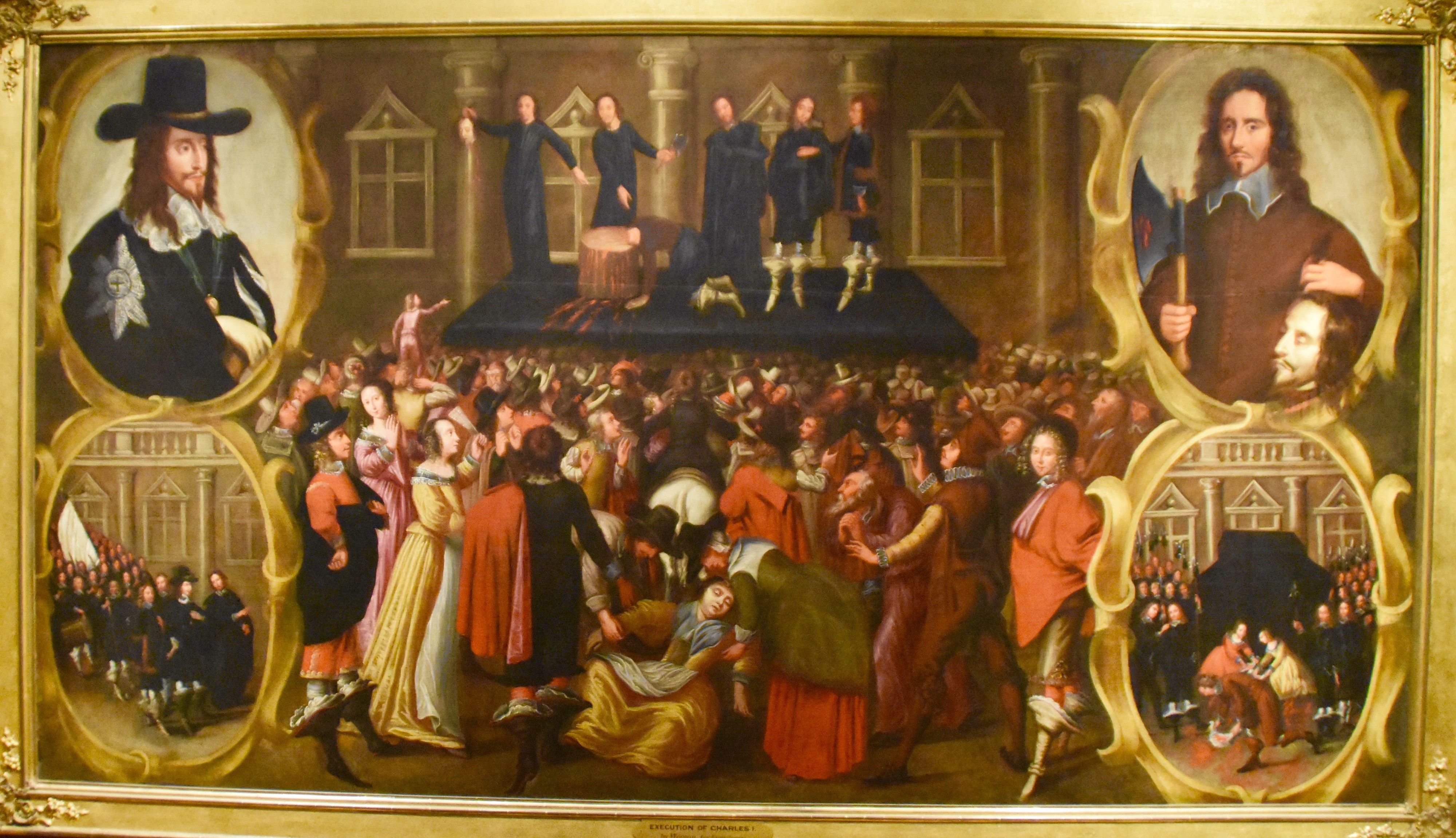 Beheading of Charles I, Scottish National Portrait Gallery