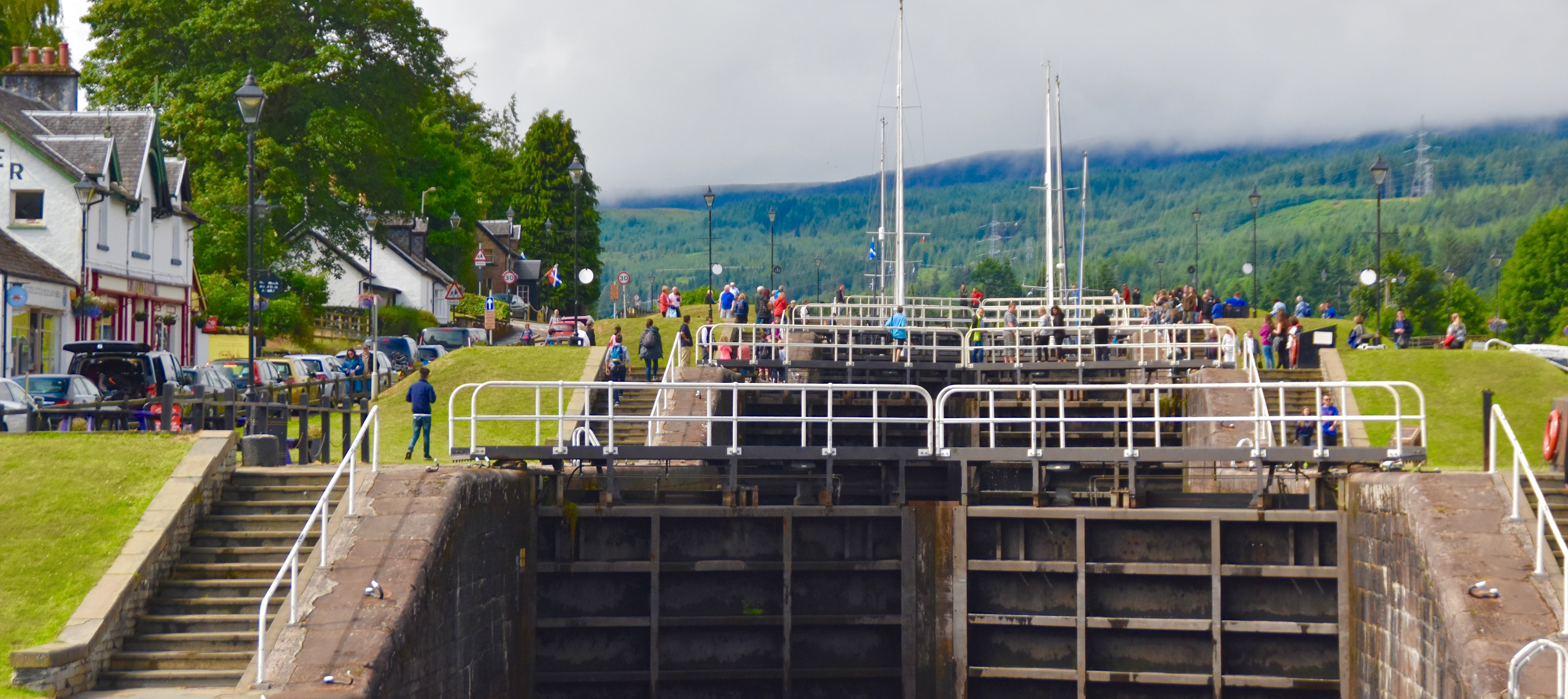 Caledonian Canal, Loch Ness