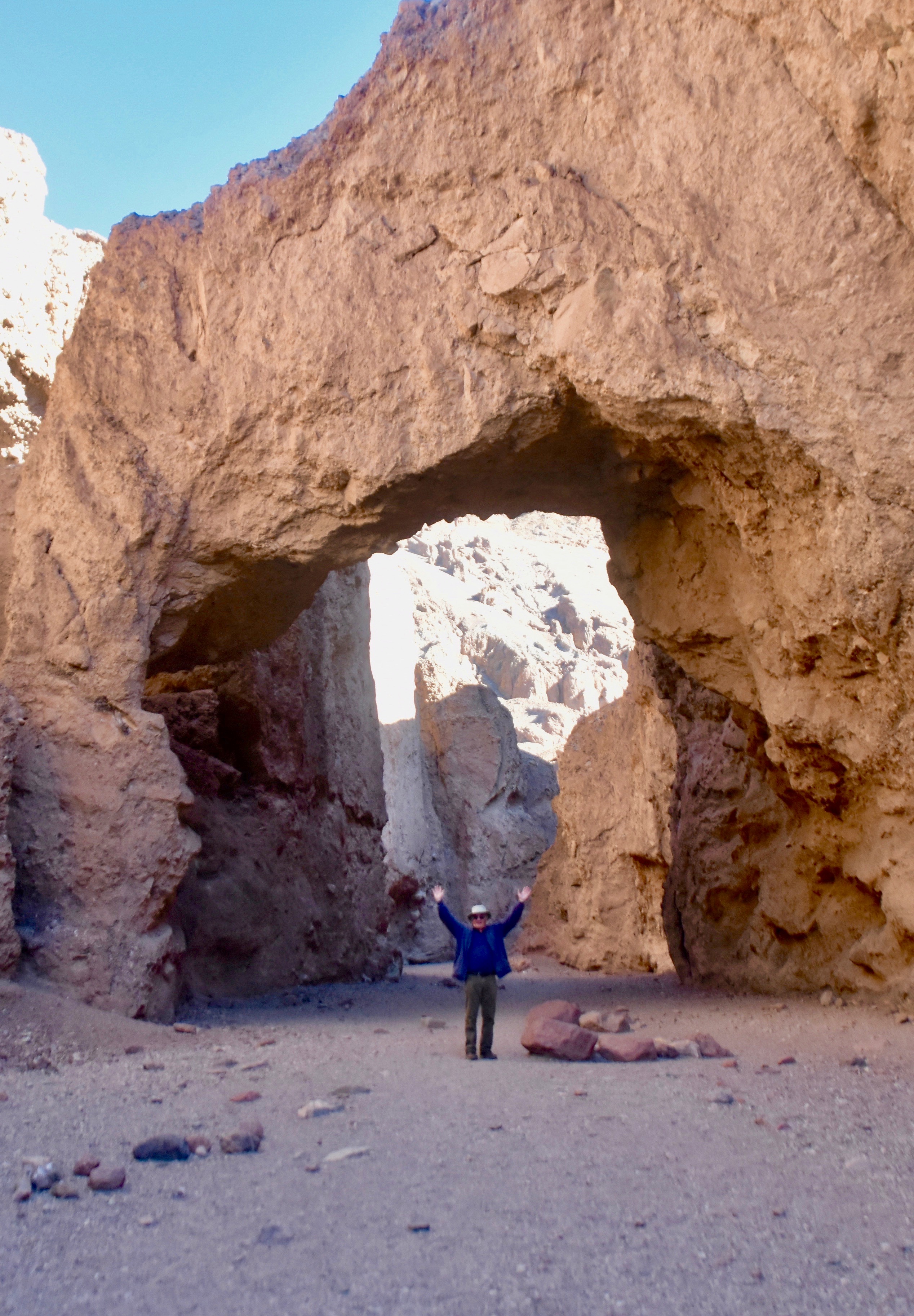 At Natural Bridge, Death Valley