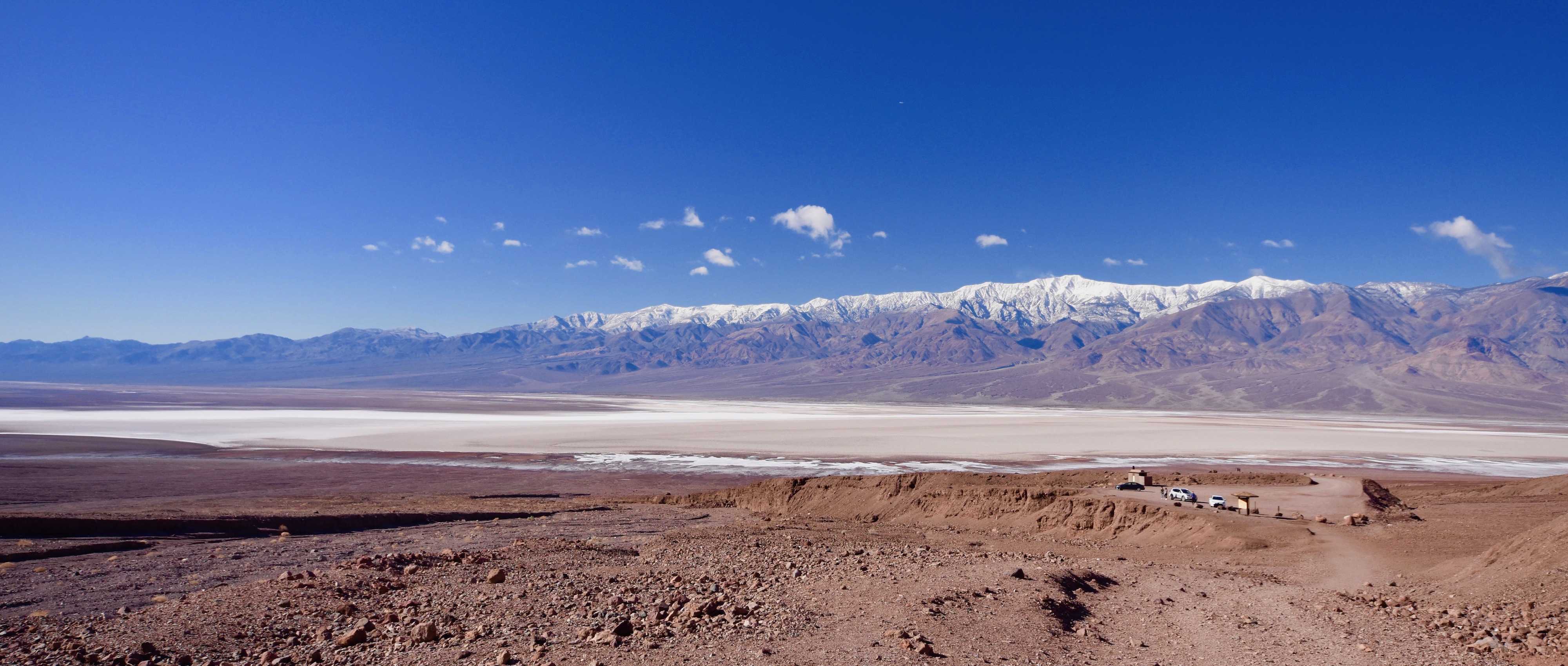 Looking Down from Natural Bridge Trail, Death Valley