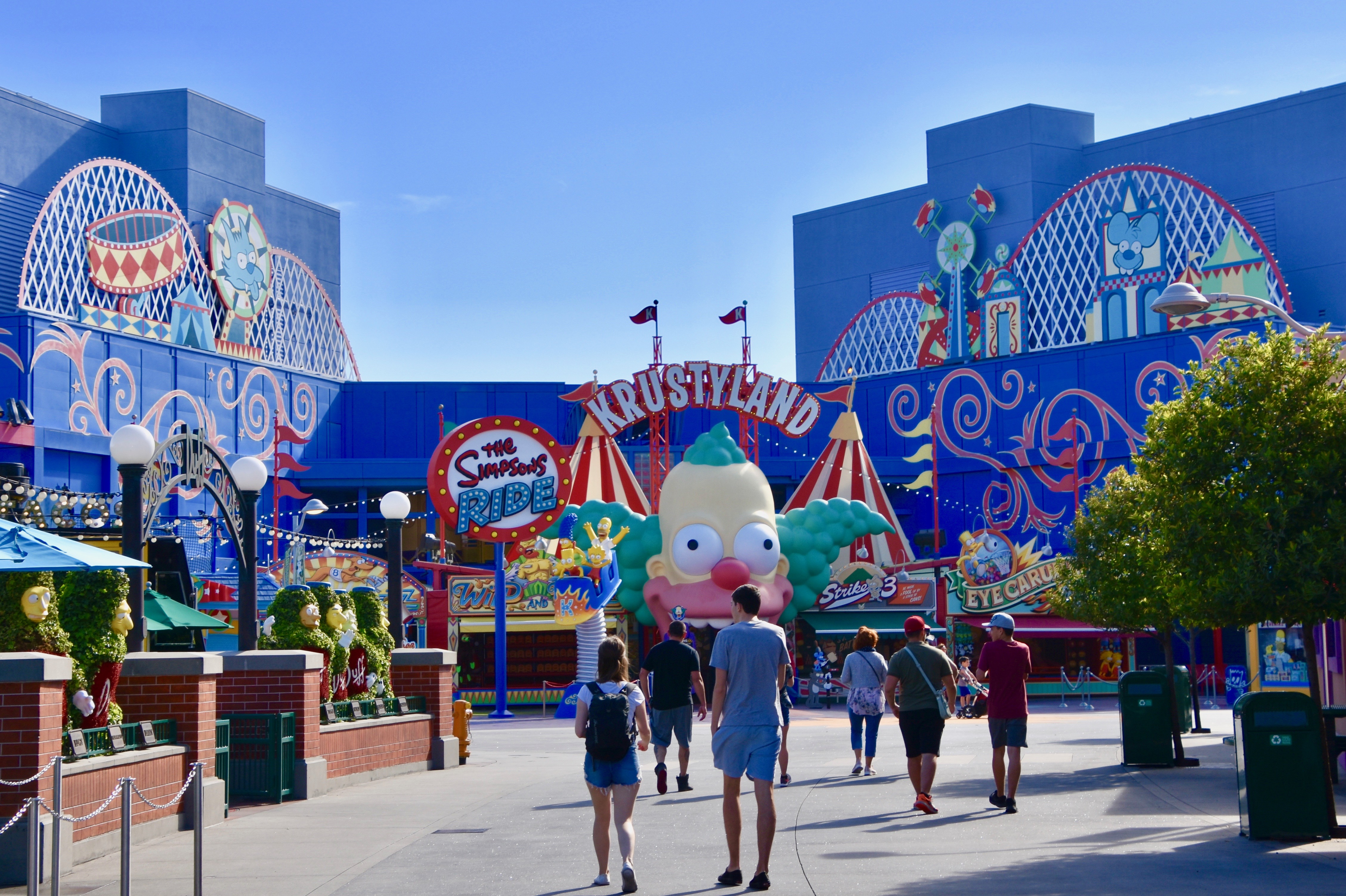 Krustyland, Universal Studios, Los Angeles