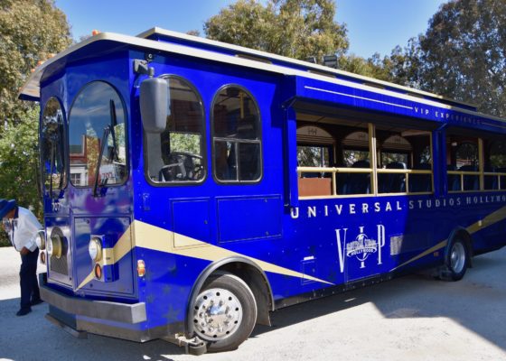 Universal Studios VIP Tour bus