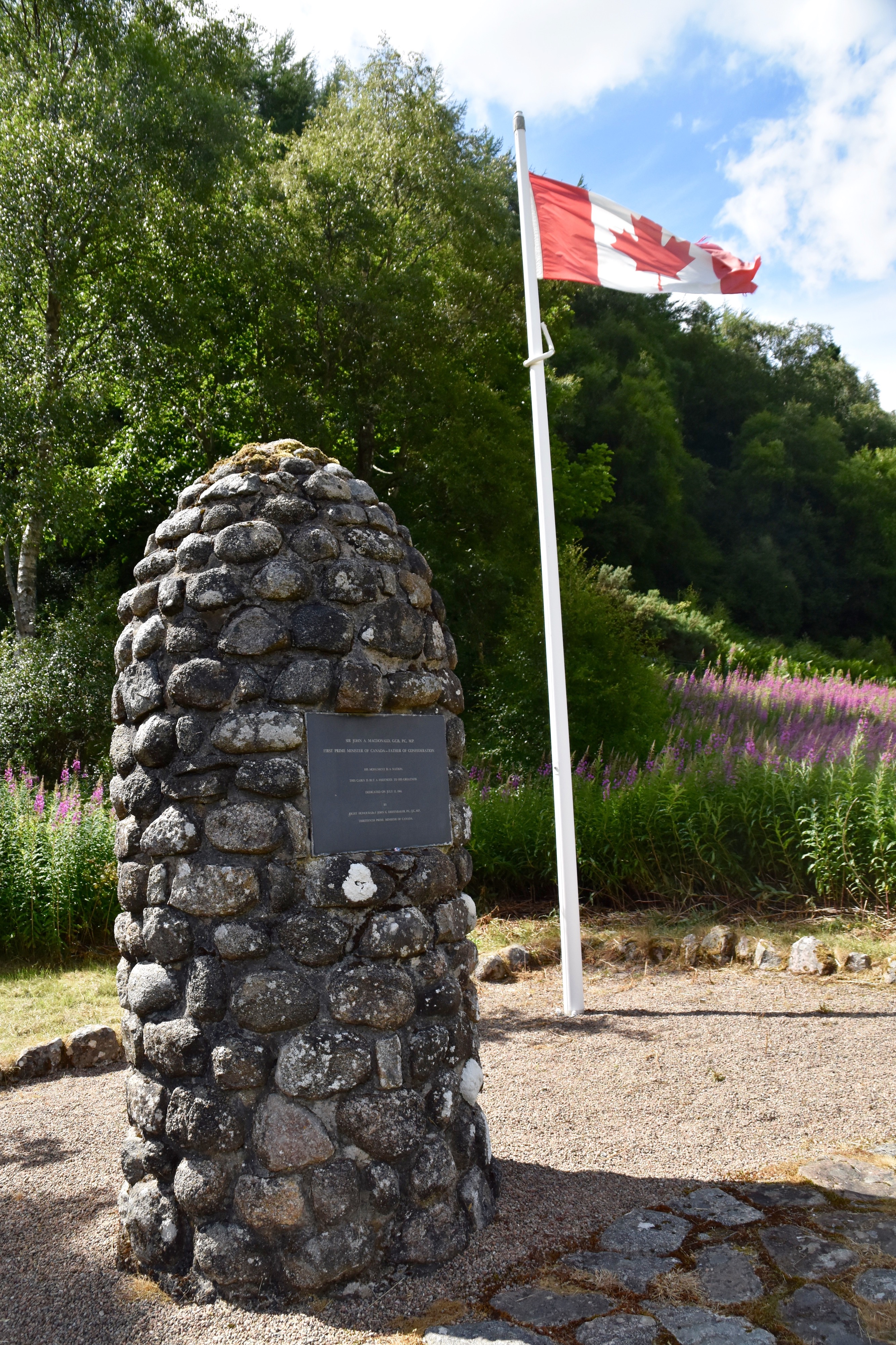 Sir John A. MacDonald Monument, Rogart, North Coast 500