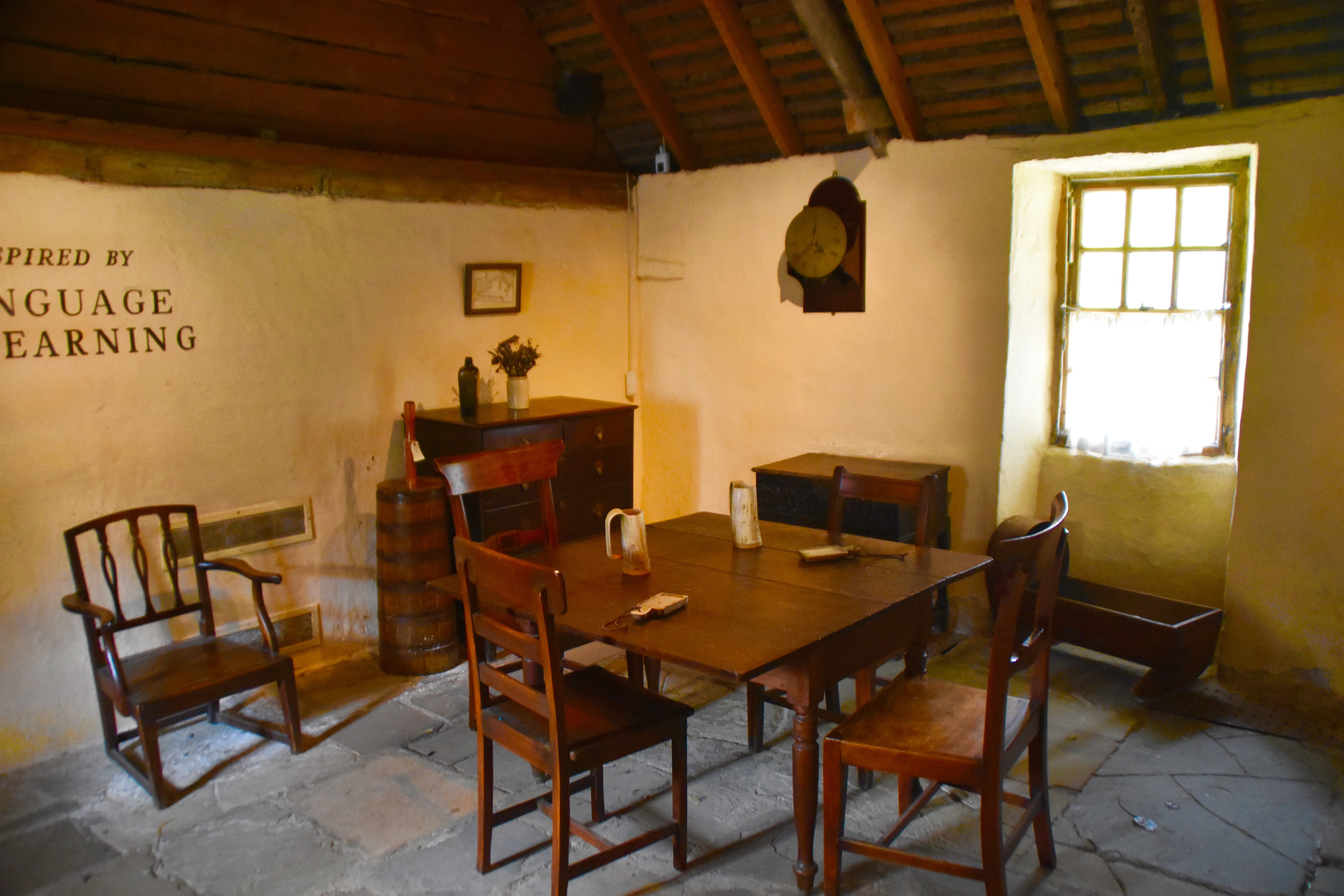 Robert Burns Museum Living Room