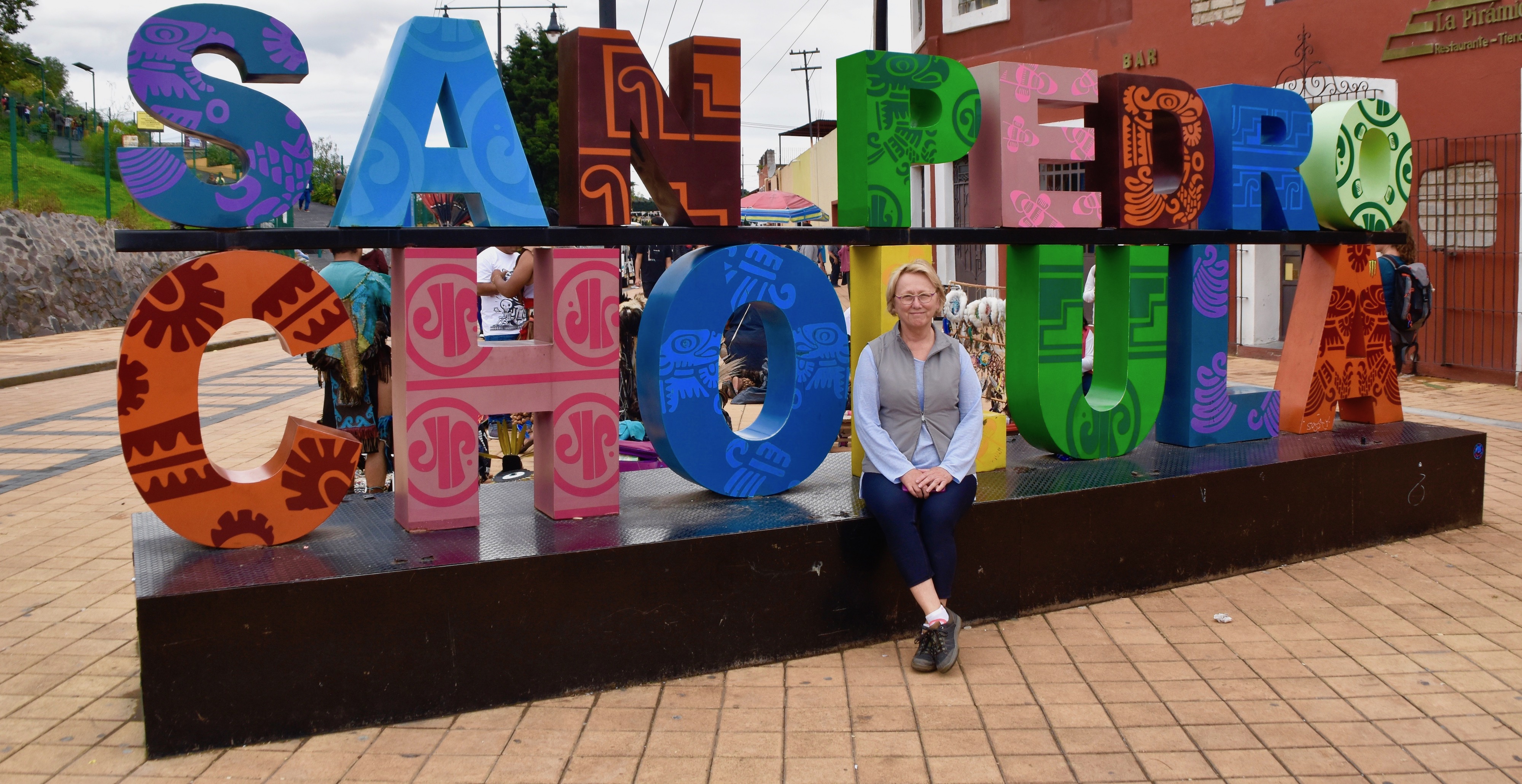 San Pedro Cholula Sign